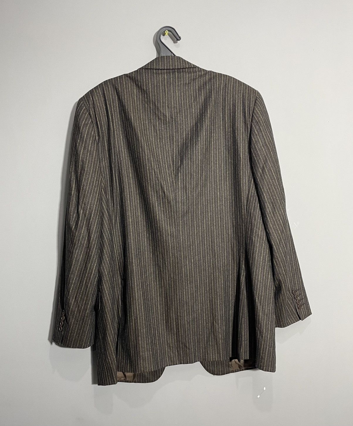 Canali Canali brown striped wool blazer size 56R Size 54R - 9 Thumbnail