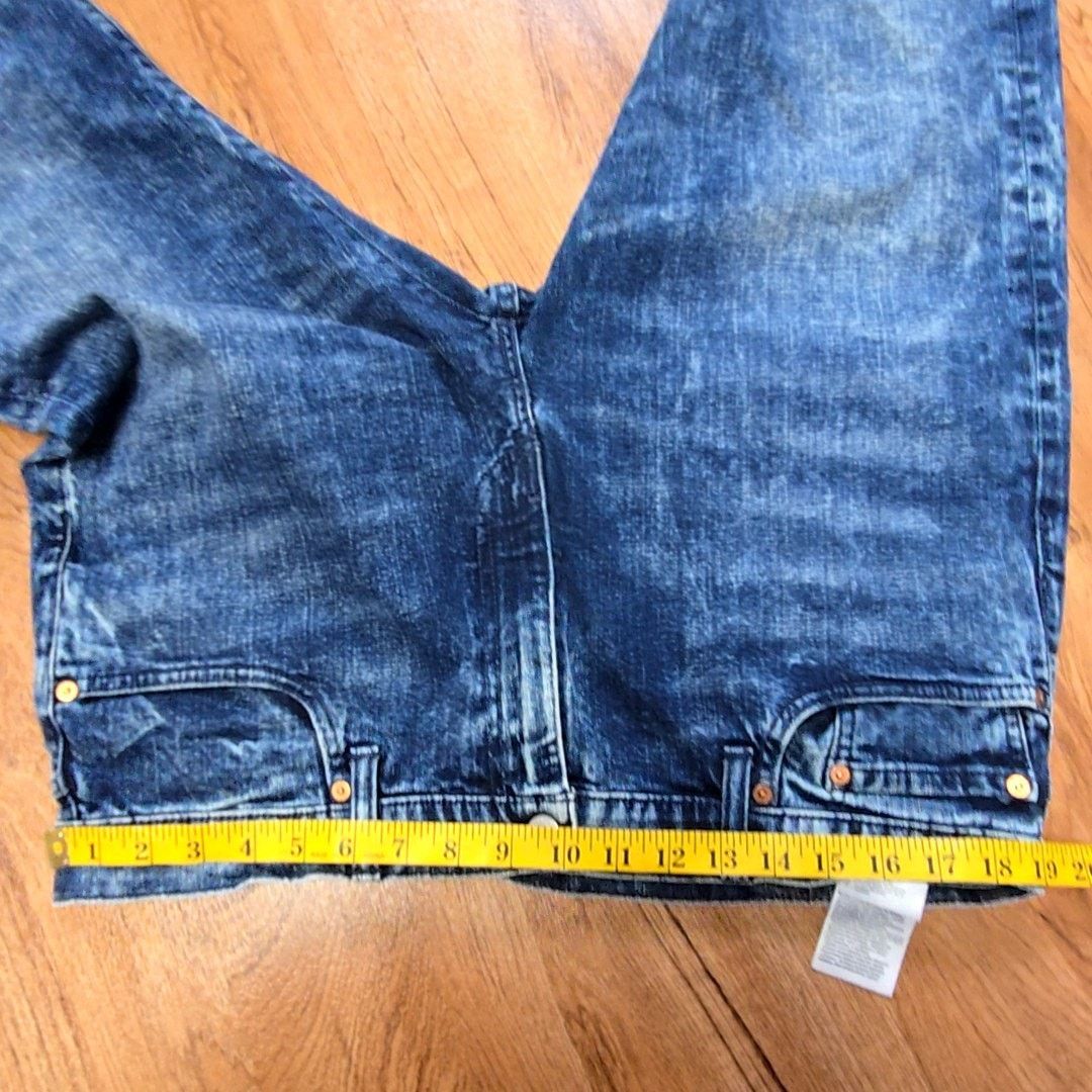 Levi's Levi's Acid Wash Jeans Classic Straight Leg Denim 36x30 Size US 36 / EU 52 - 10 Thumbnail