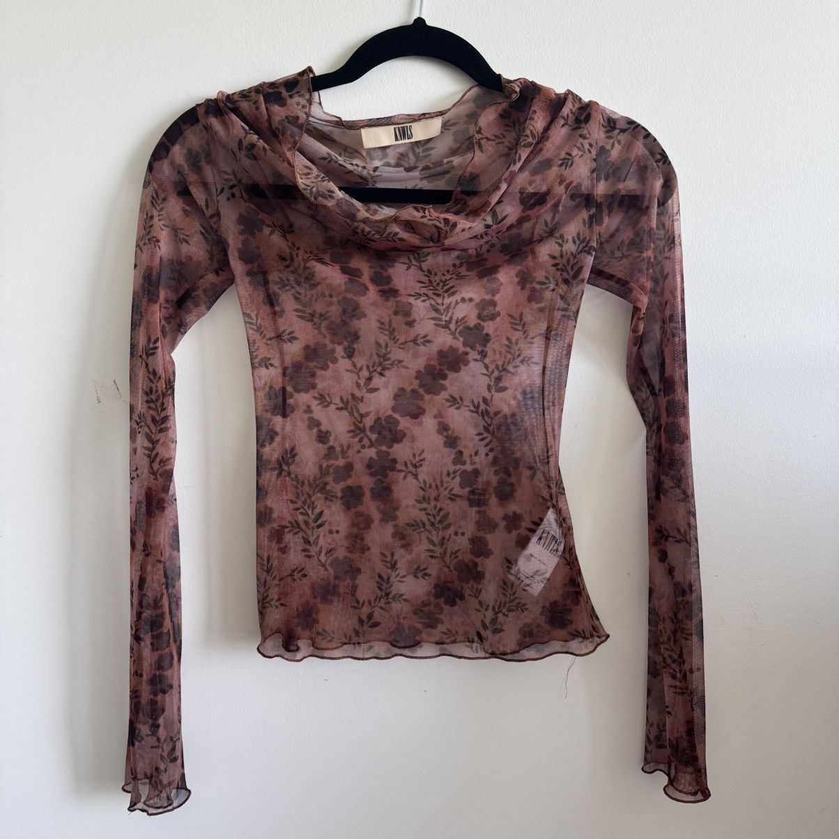 KNWLS SS22 Sheer Blouse Size XS / US 0-2 / IT 36-38 - 1 Thumbnail