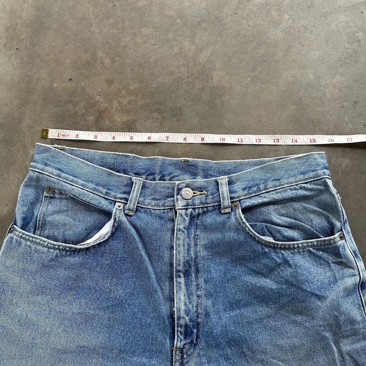 Japanese Brand Vintage Japanese Members Faded Denim Jean Pant W31 Size US 31 - 8 Thumbnail