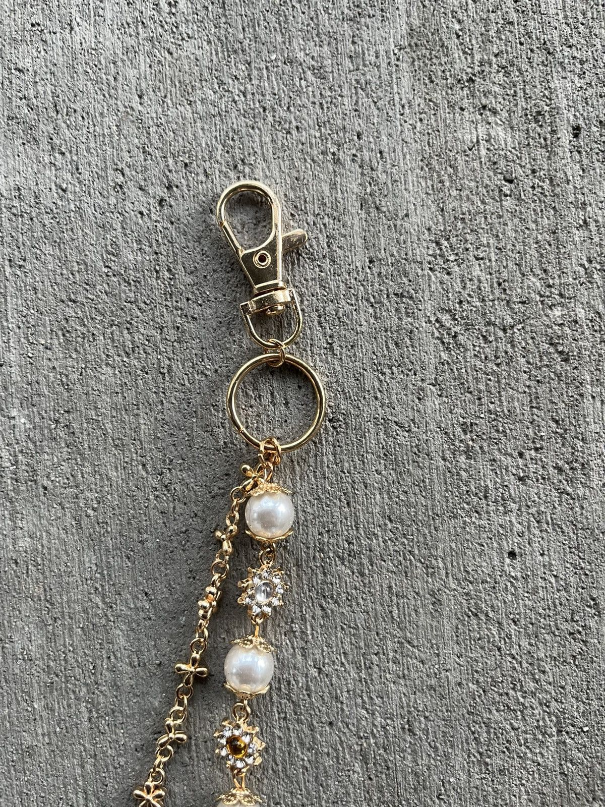Other Gold rosary rhinestone Jean chain Size ONE SIZE - 5 Thumbnail