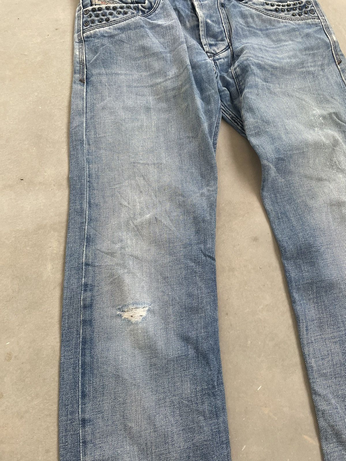 Diesel DIESEL TIMMEN STUDDED DENIM PANT Size US 31 - 2 Thumbnail