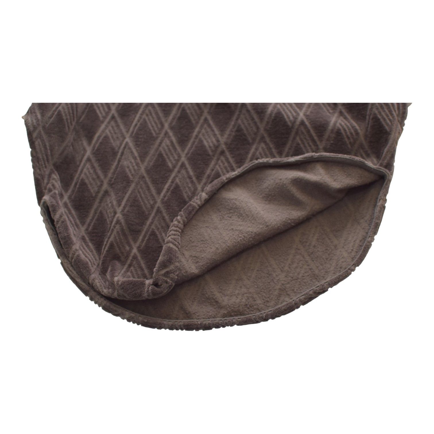 The Attico The Attico Brown Jacquard Cotton High Neck Sweatshirt Size M / US 6-8 / IT 42-44 - 9 Thumbnail