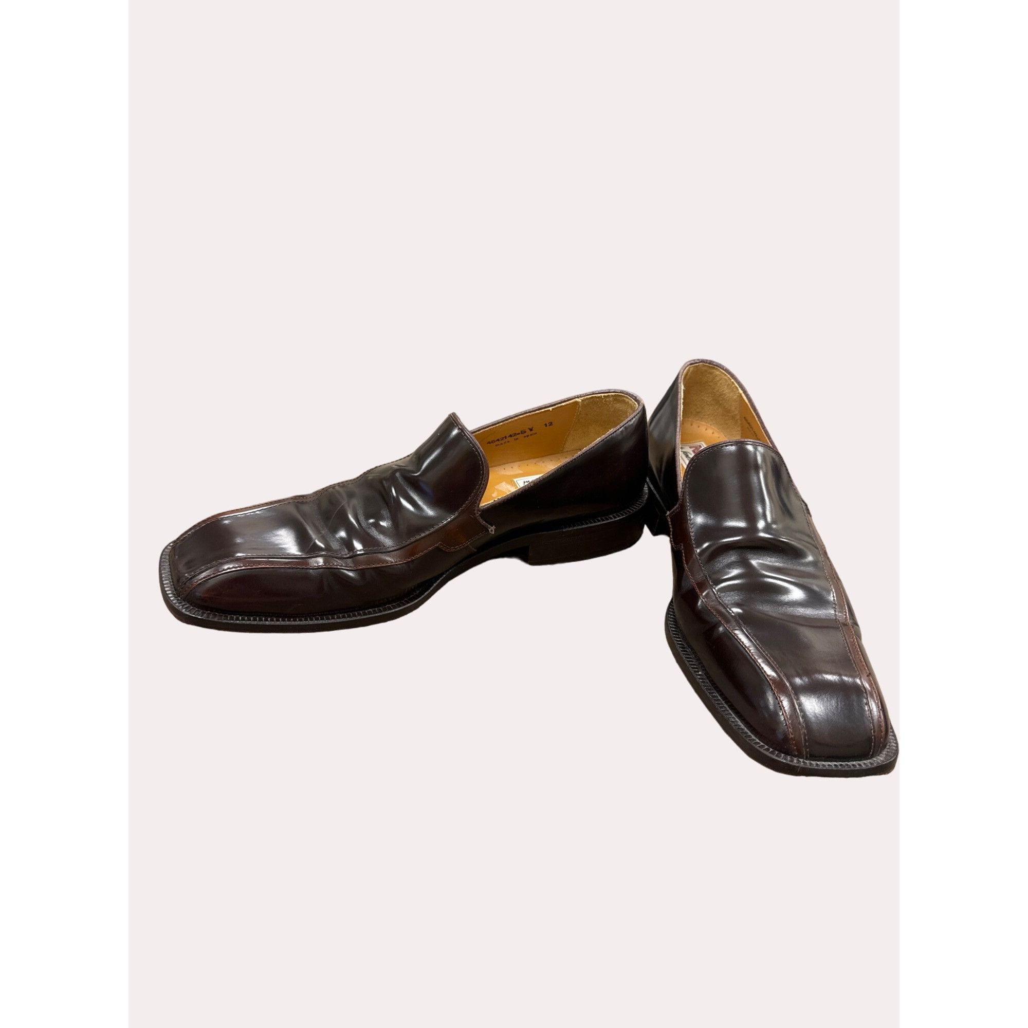 Sandro Moscoloni Sandro Moscoloni men’s brown leather dress loafer shoes size Size US 12 / EU 45 - 2 Thumbnail