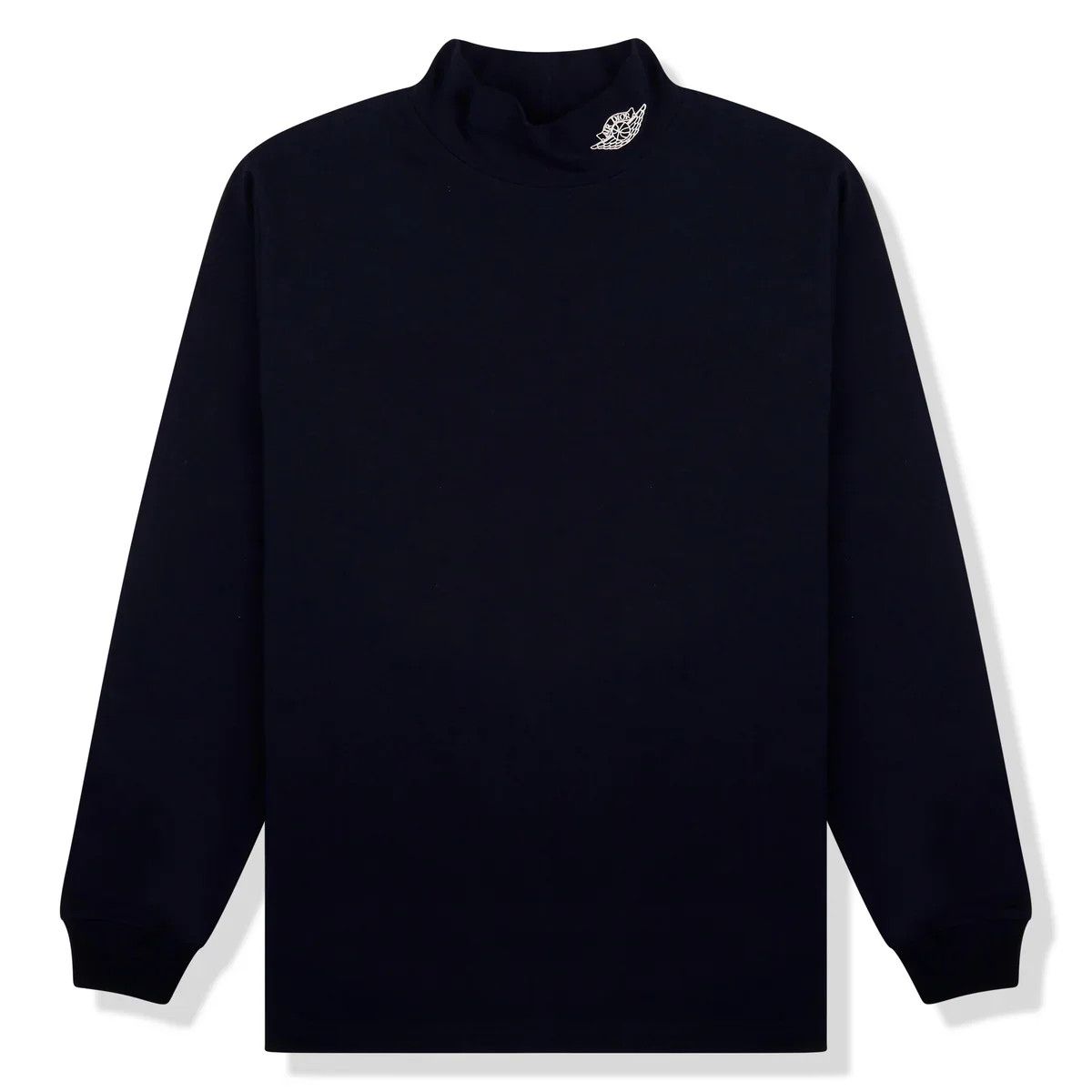 Dior Air Jordan Navy Blue Mock Neck Turtleneck Sweater M