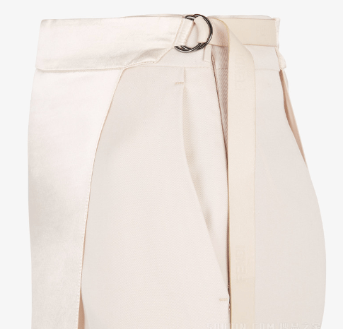 Fendi o1loc1c0824 Skirt in Beige Size 27" / US 4 / IT 40 - 3 Thumbnail