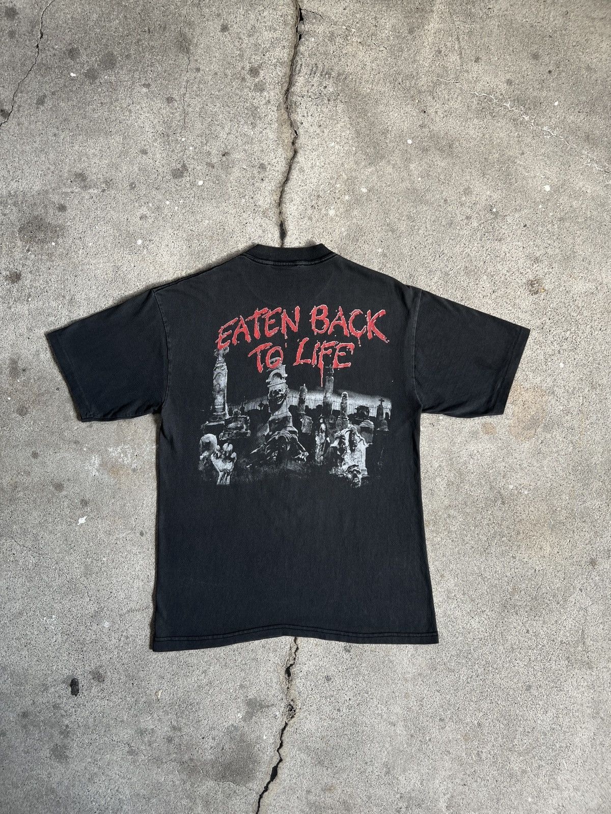 1990s Cannibal Corpse Eaten Back To Life Band Tee