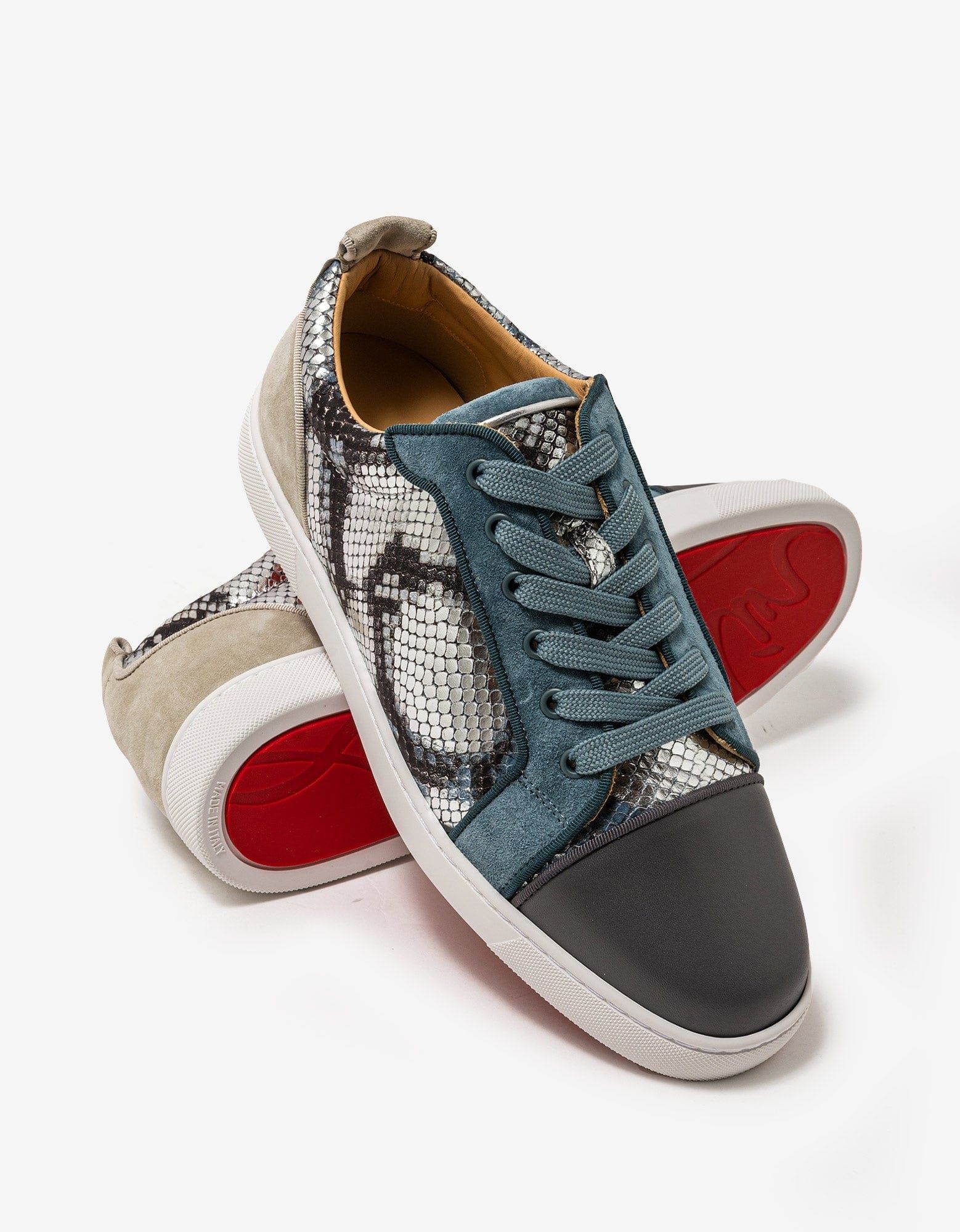 Christian Louboutin o1s1wg110225 Sneaker in Blue Size US 12 / EU 45 - 4 Thumbnail