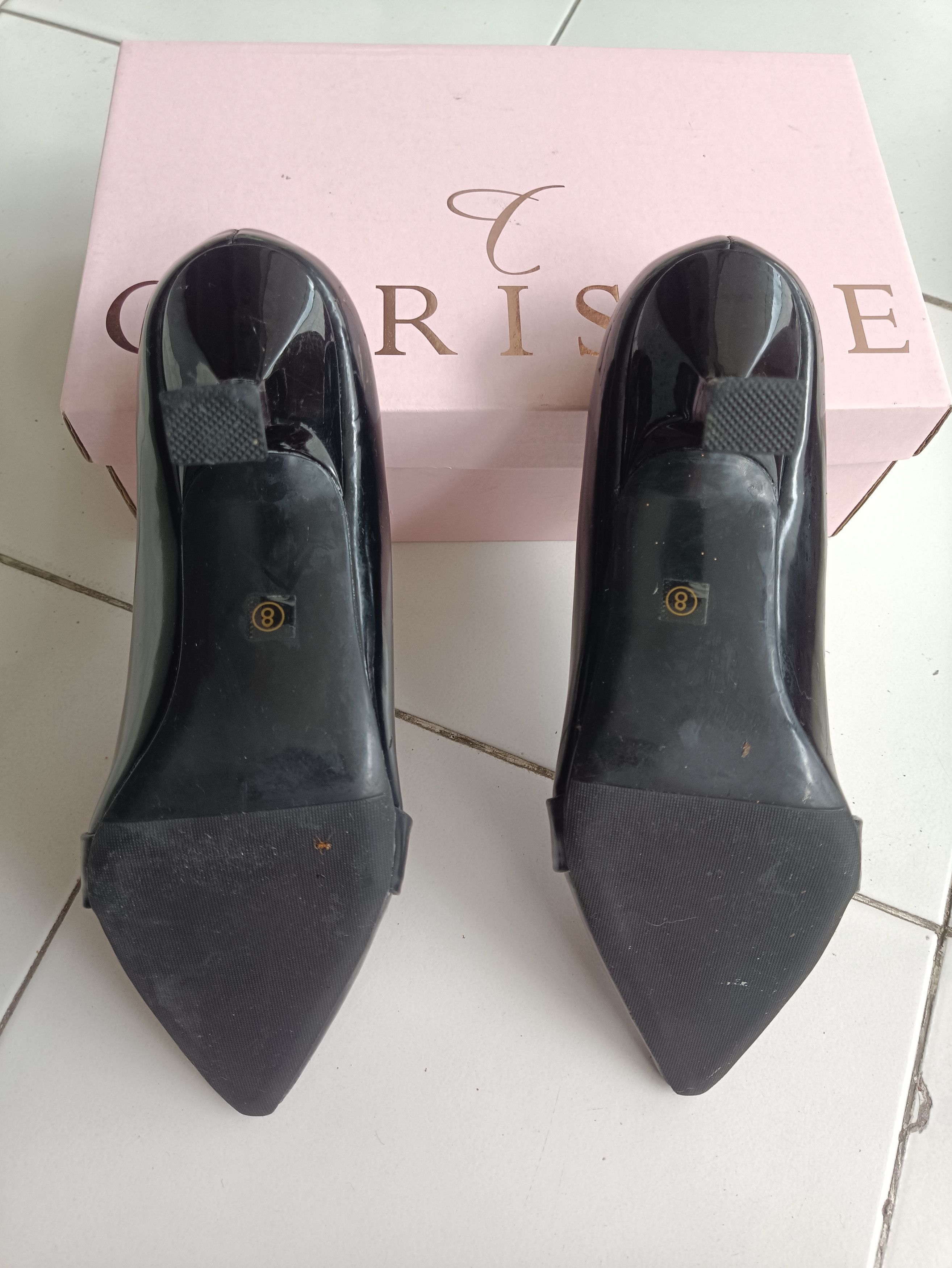 Other Chrissie heels full black Size US 8 / IT 38 - 5 Thumbnail