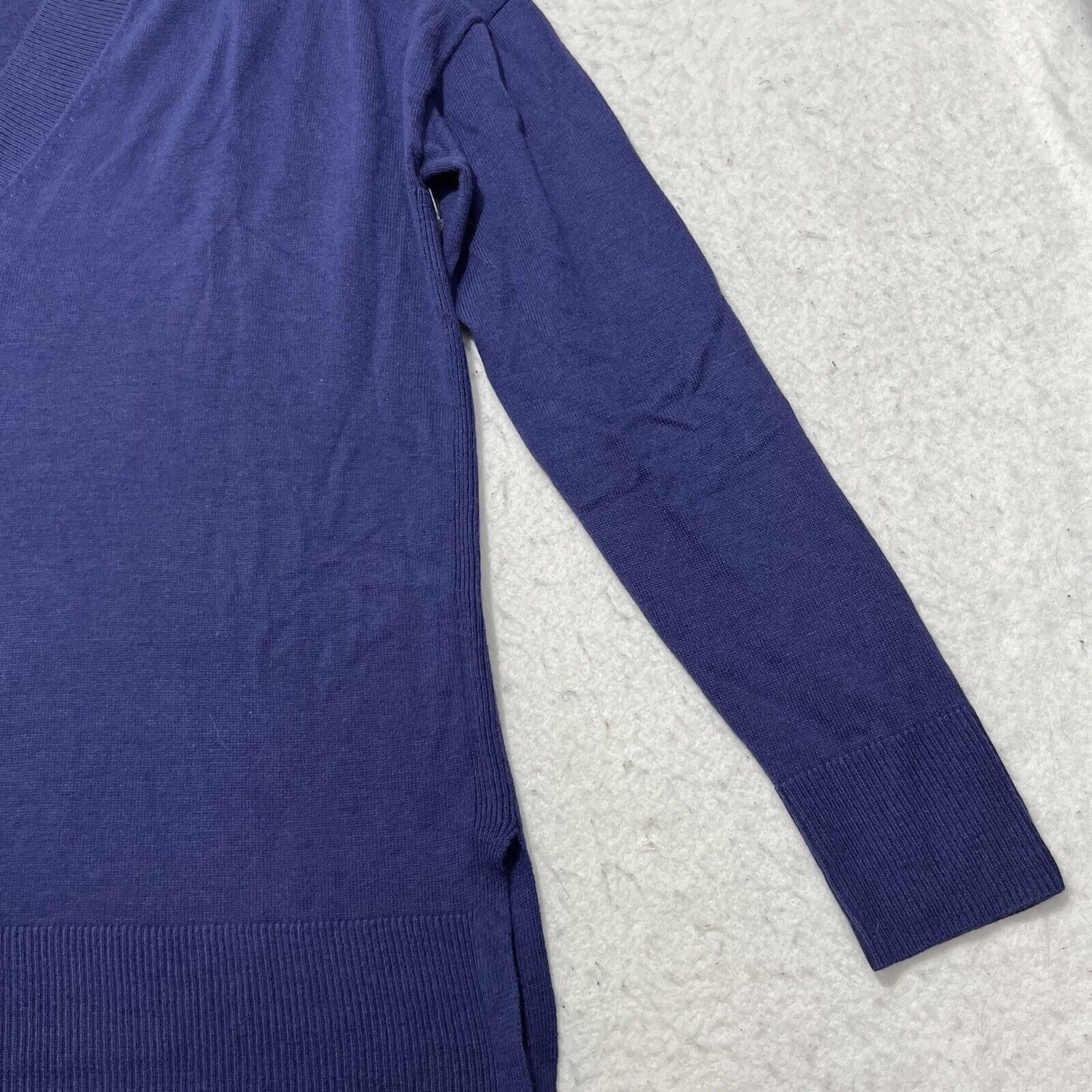 Nordstrom Chelsea28 Women's XXS Cashmere Blend V-Neck Pullover Sweater Size XXS / US 00 / IT 34 - 5 Thumbnail
