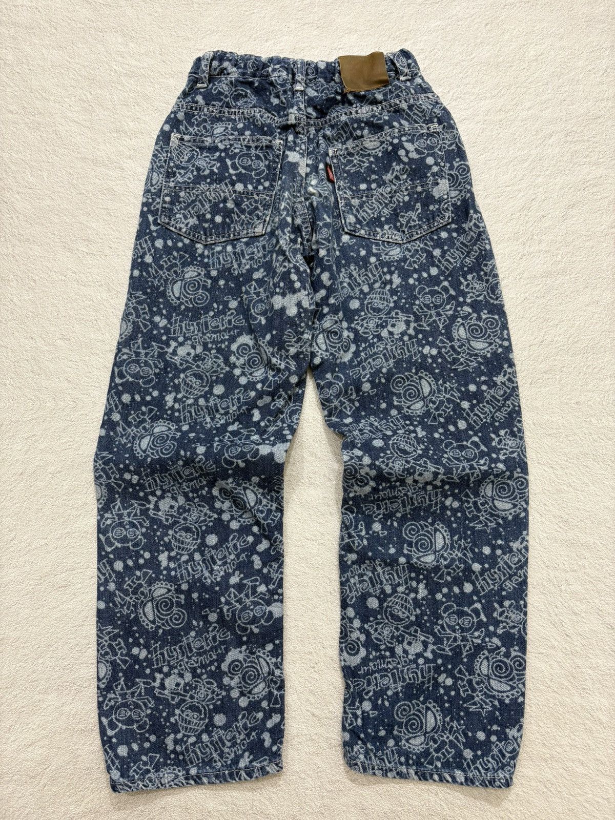Hysteric Glamour Hysteric glamour fullpirnt logo pants y2k style Size 25" / US 0 / IT 36 - 6 Thumbnail