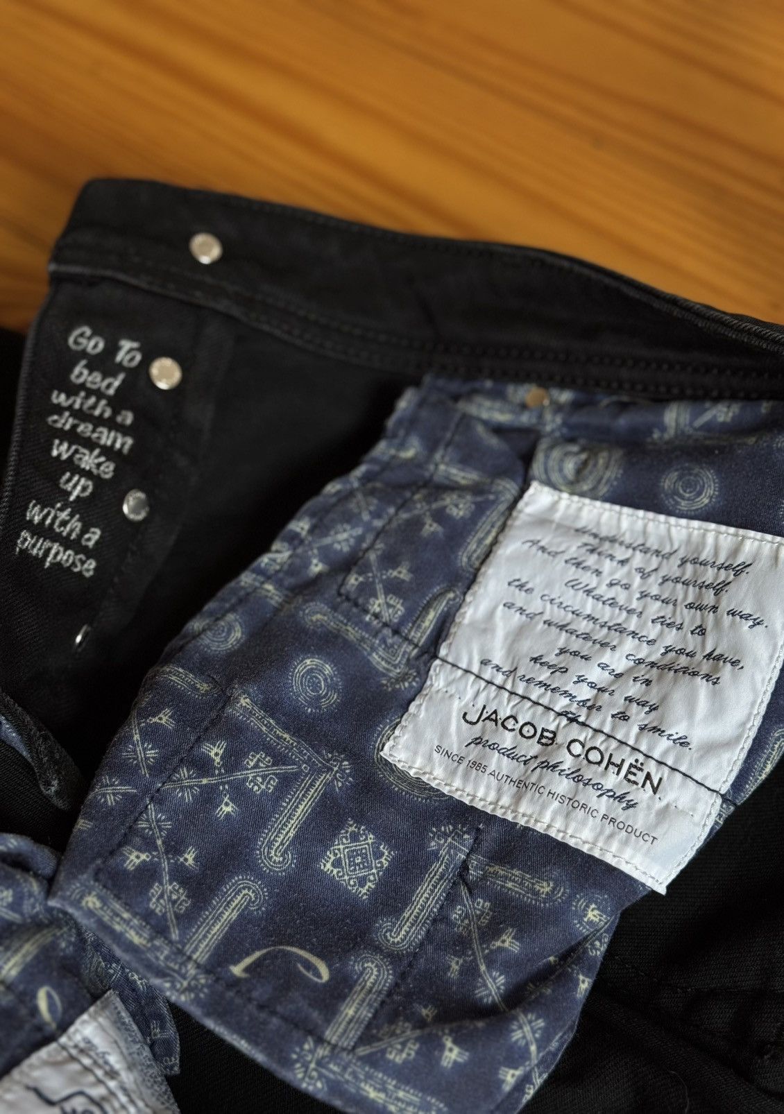 Jacob Cohen Jacob Cohen Black Slim Fit Stretch Jeans Denim Pants 31-33 Size US 33 - 15 Thumbnail