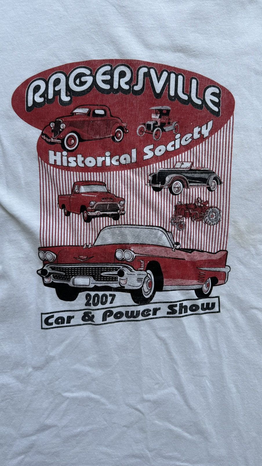 Vintage RAGGERS VILLE CARSHOW AUTOSHOW TEE Size US L / EU 52-54 / 3 - 2 Thumbnail