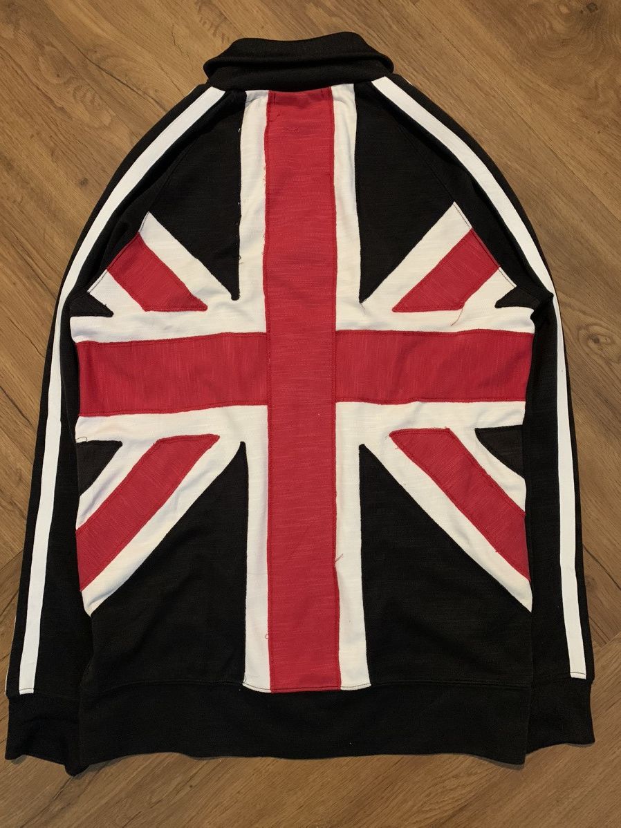 In The Attic × Japanese Brand × Vintage IN THE ATTIC tracktop jacket british flag punk rock style Size US L / EU 52-54 / 3 - 5 Thumbnail