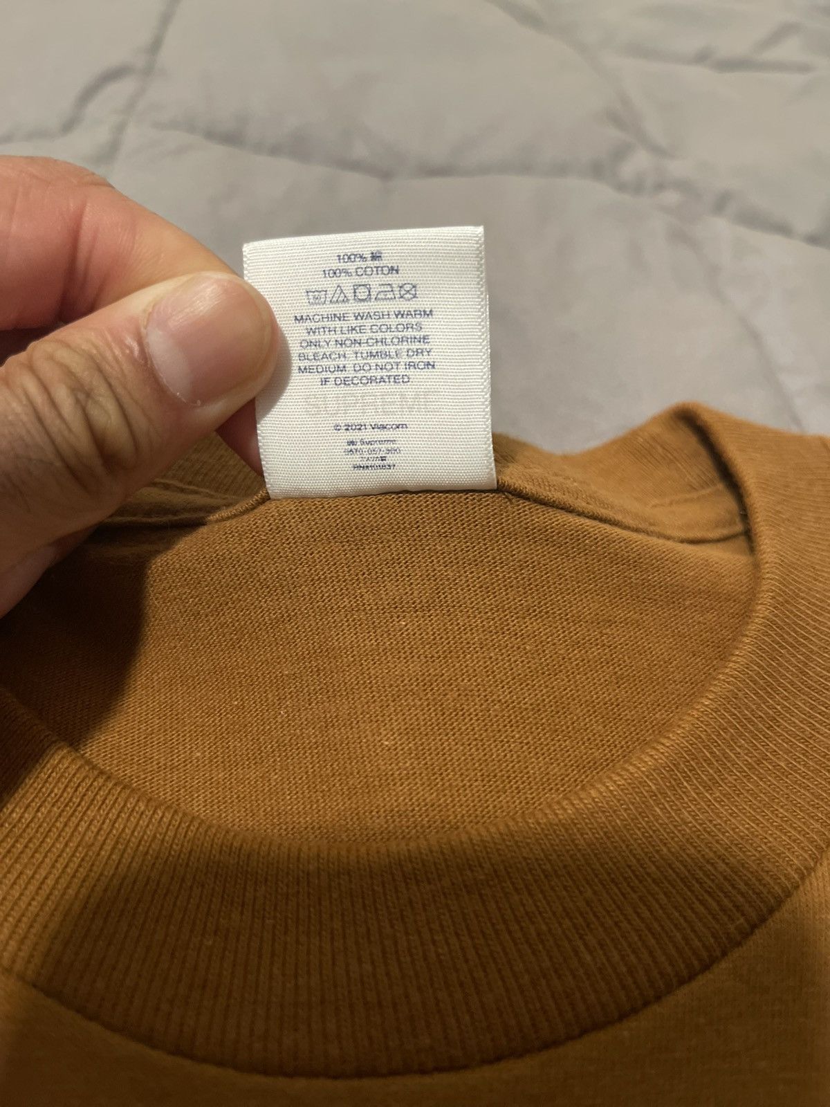 Supreme Supreme Raphael Tee Brown Size US M / EU 48-50 / 2 - 3 Thumbnail