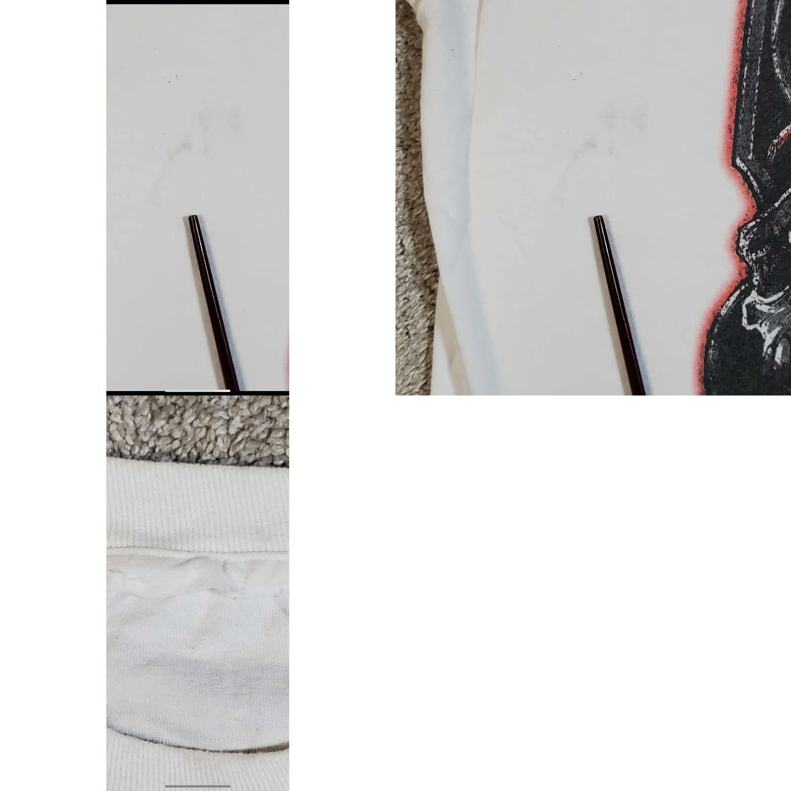 Vintage VINTAGE Famous Stars & Straps T Shirt Motocross XL White Crew Neck Men Short Sleeve Graphic Print 90s 2000s Rare Size US XL / EU 56 / 4 - 8 Thumbnail