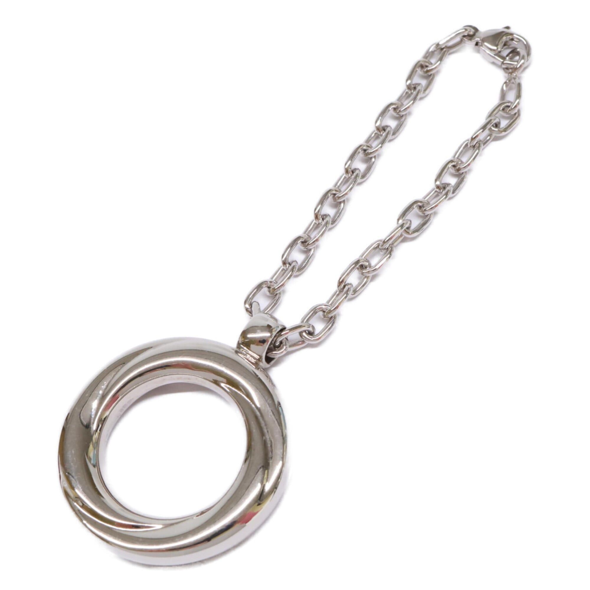 Cartier Cartier Trinity Bag Charm Keyring, Silver, Women's Size ONE SIZE - 1 Thumbnail