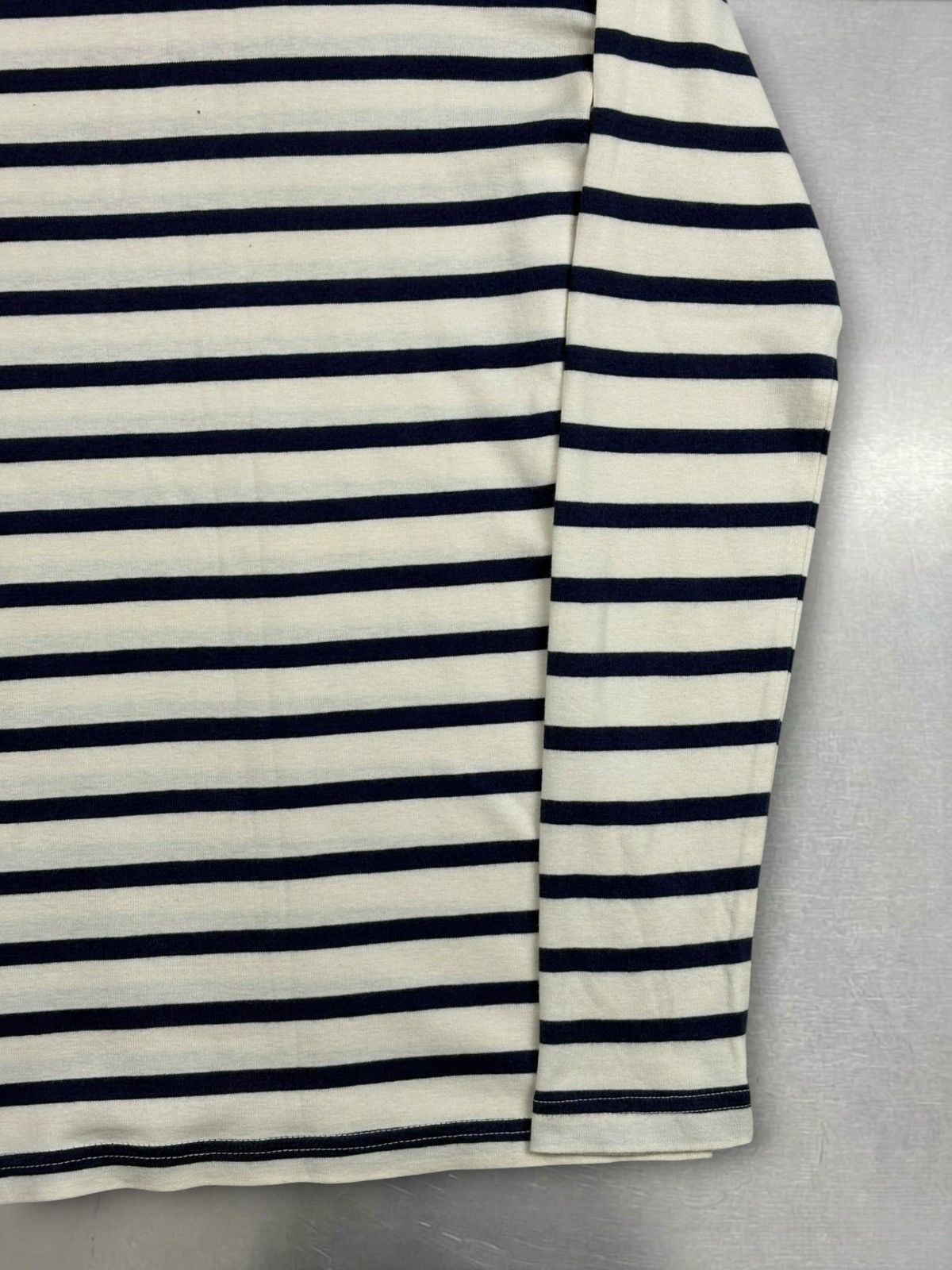 Jean Paul Gaultier Jean Paul Gaultier Maille Striped Longsleeve Navy White Size S / US 4 / IT 40 - 5 Thumbnail
