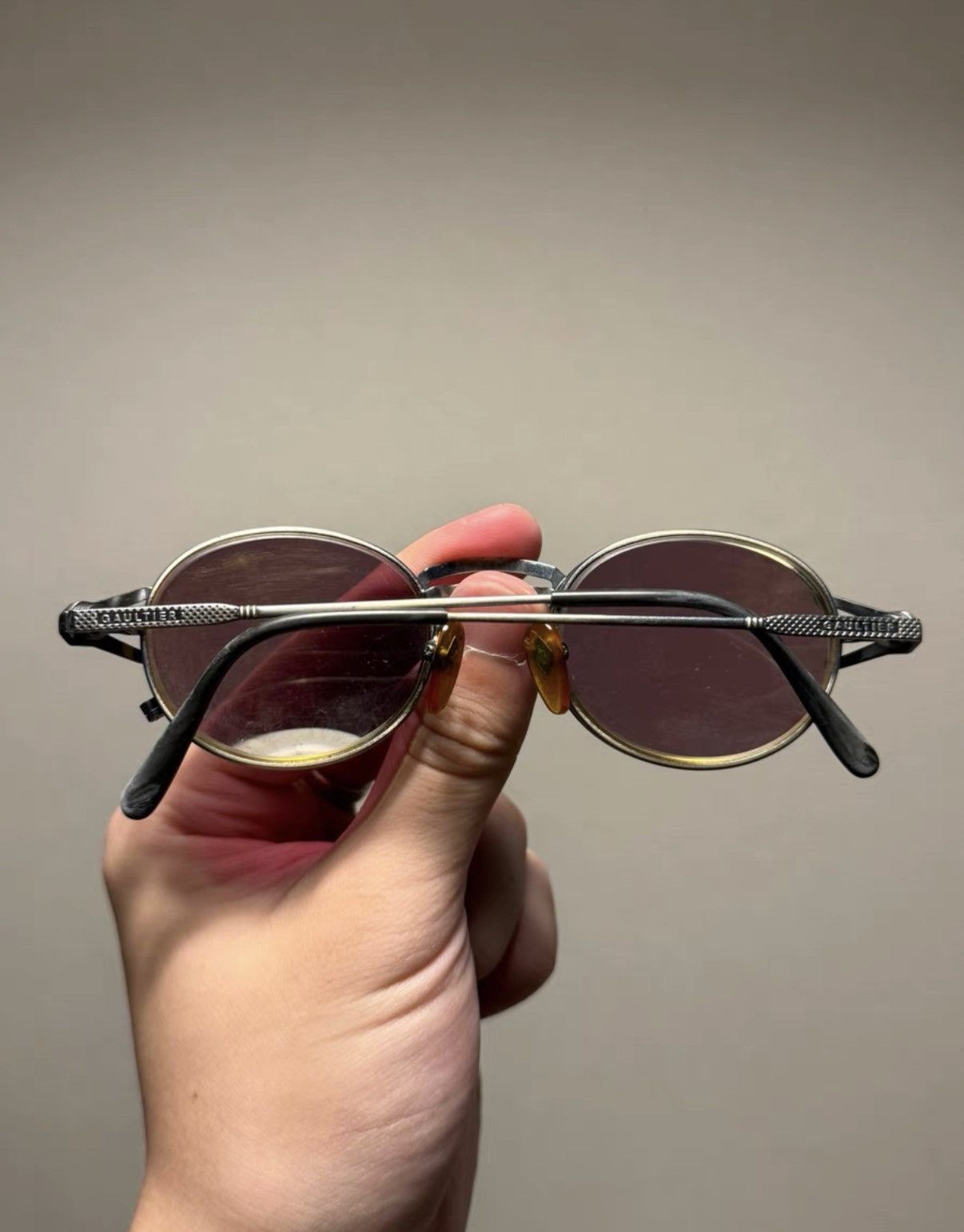 Jean Paul Gaultier Jean Paul Gaultier Magnetic detachable Sunglasses K24 Size ONE SIZE - 5 Thumbnail