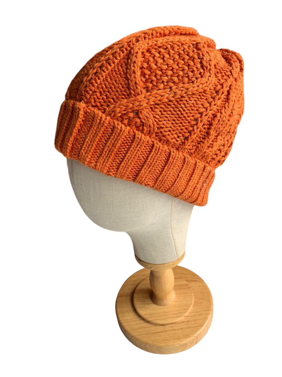 Japanese Brand × Kapital × Vintage Knitted Crochet Basiquent Winter Beanie Hats🧶 Size ONE SIZE - 2 Thumbnail