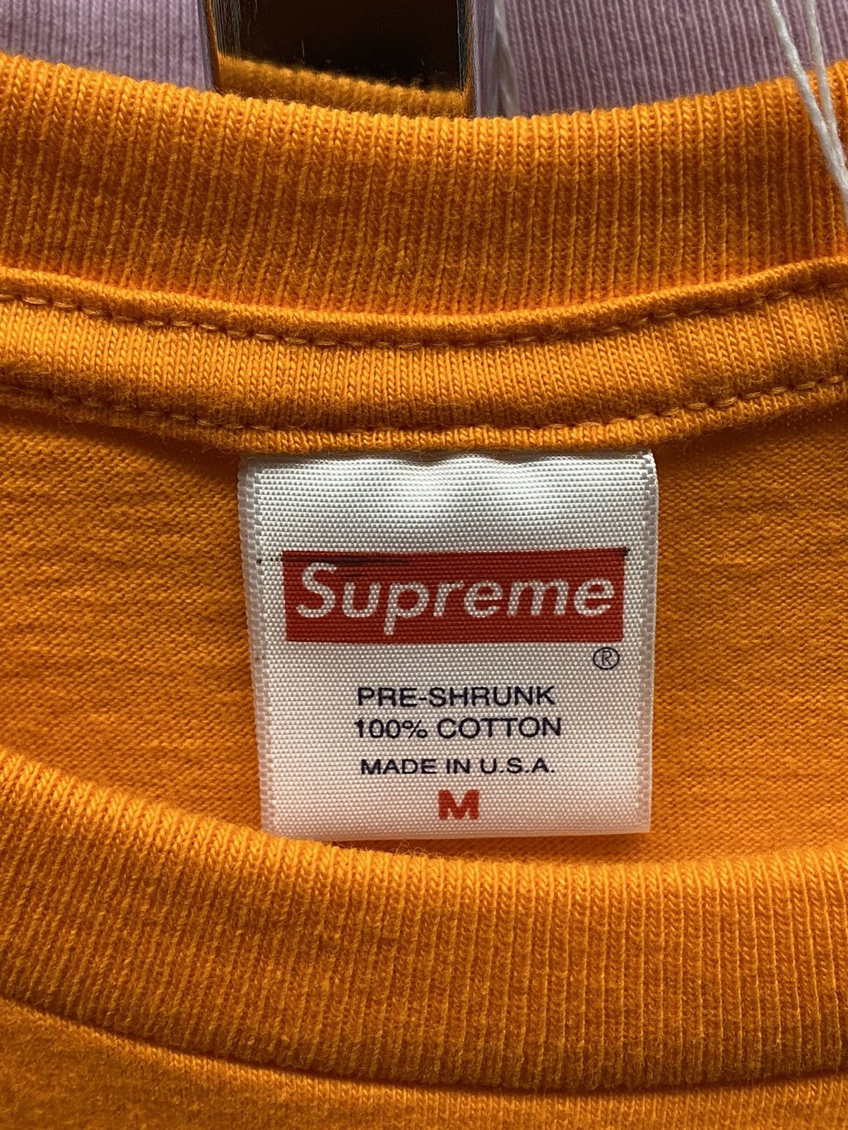 Supreme Supreme LOGO TEE SZ M Size US M / EU 48-50 / 2 - 3 Thumbnail
