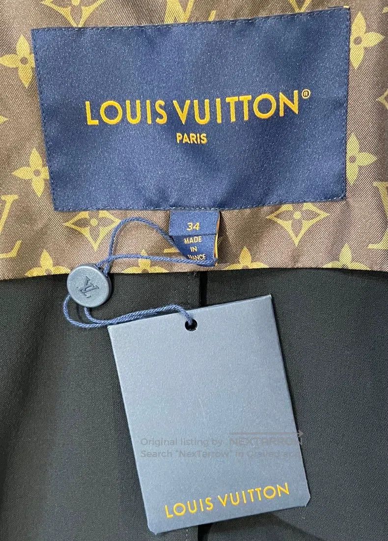 Louis Vuitton Louis Vuitton Solid Lapel Unbuttoned Long Sleeve Jacket Size XXS / US 00 / IT 34 - 6 Thumbnail