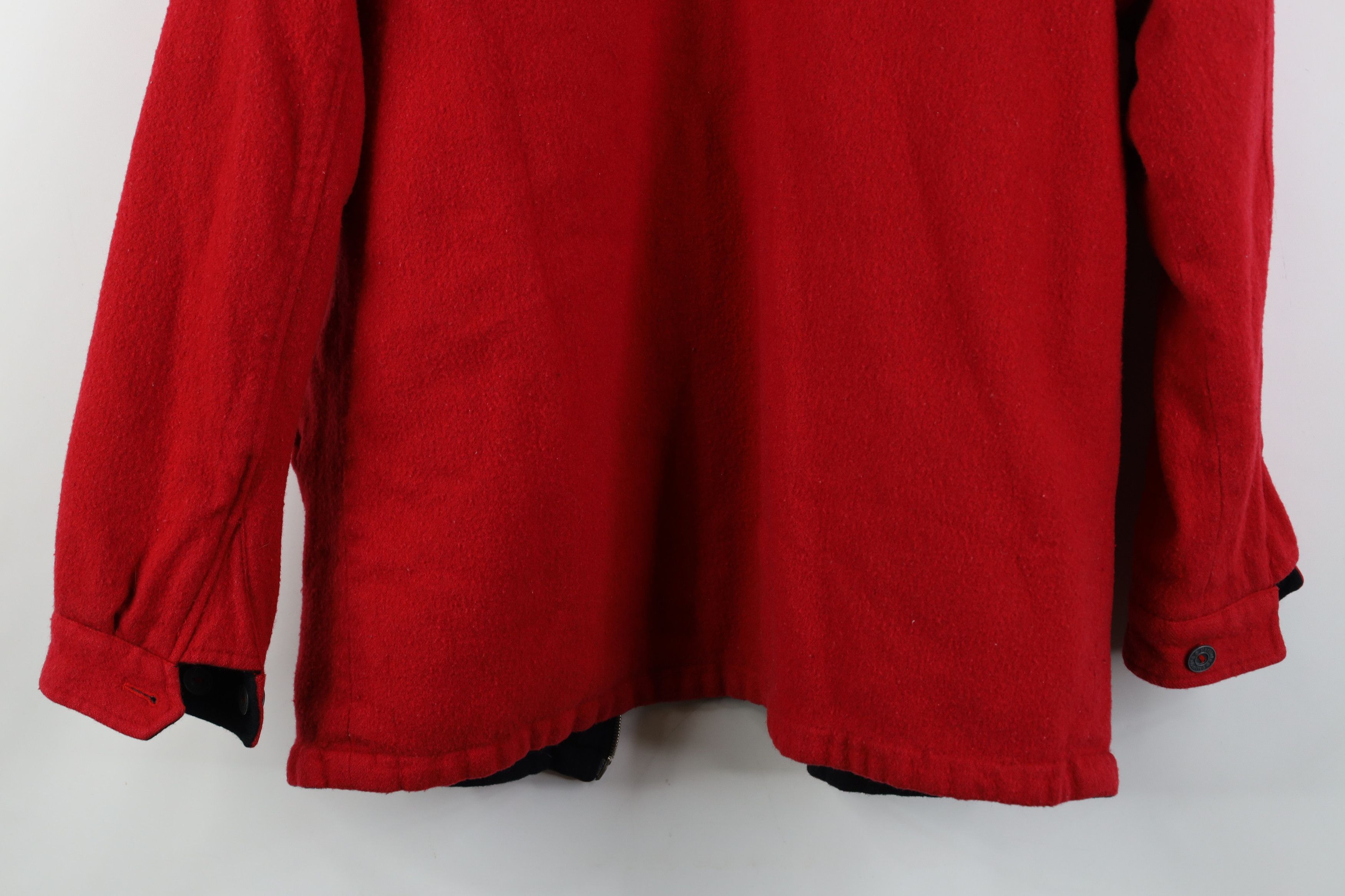 Marlboro AS IS Vintage 90s Marlboro Reversible Wool Bomber Jacket Size US M / EU 48-50 / 2 - 11 Thumbnail