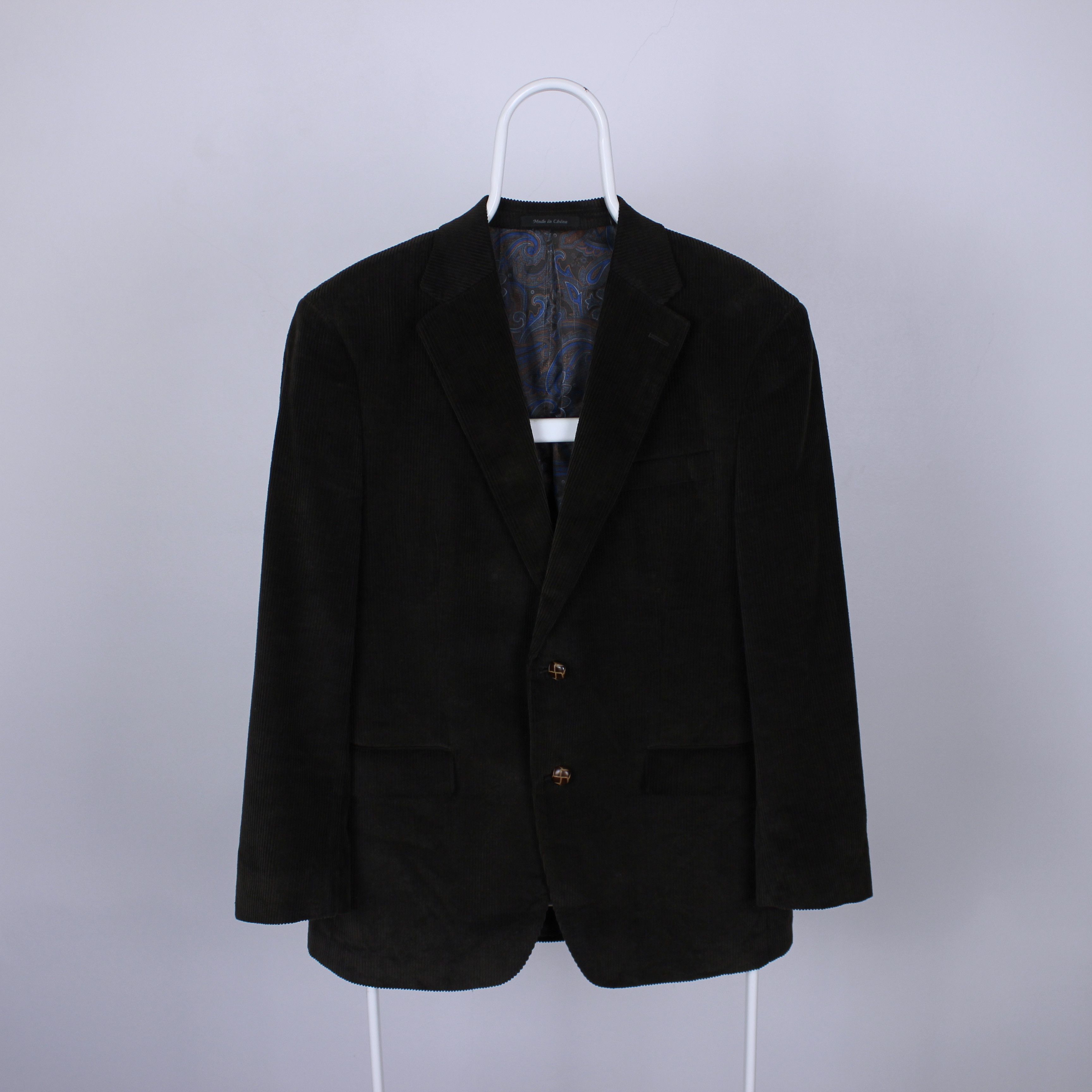 Polo Ralph Lauren Polo Ralph Lauren blazer brown velvet 40R M L Size 40R - 1 Thumbnail
