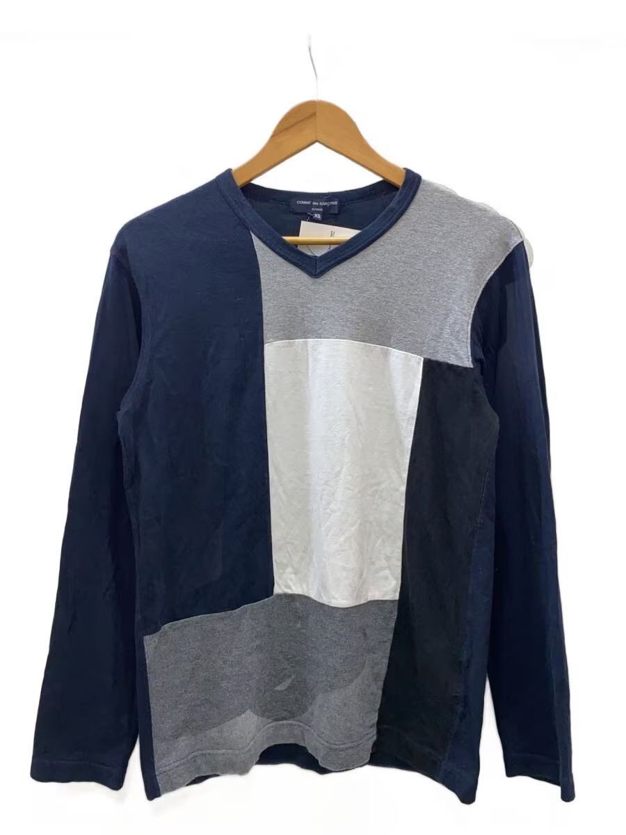 Comme des Garcons Homme AW09 Patchwork Long Sleeve Tee Size US XS / EU 42 / 0 - 1 Thumbnail