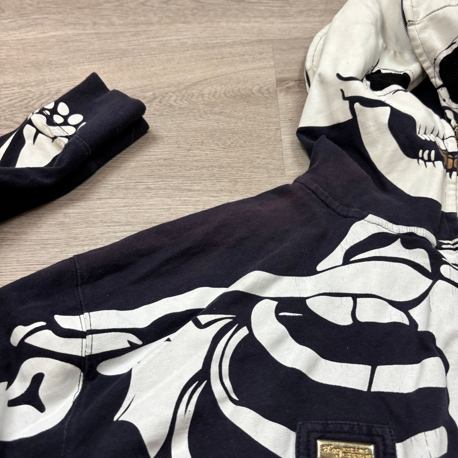 LRG LRG Lifted Research Group Dead Serious Skeleton Hoodie 4XL Size US XXL / EU 58 / 5 - 10 Thumbnail
