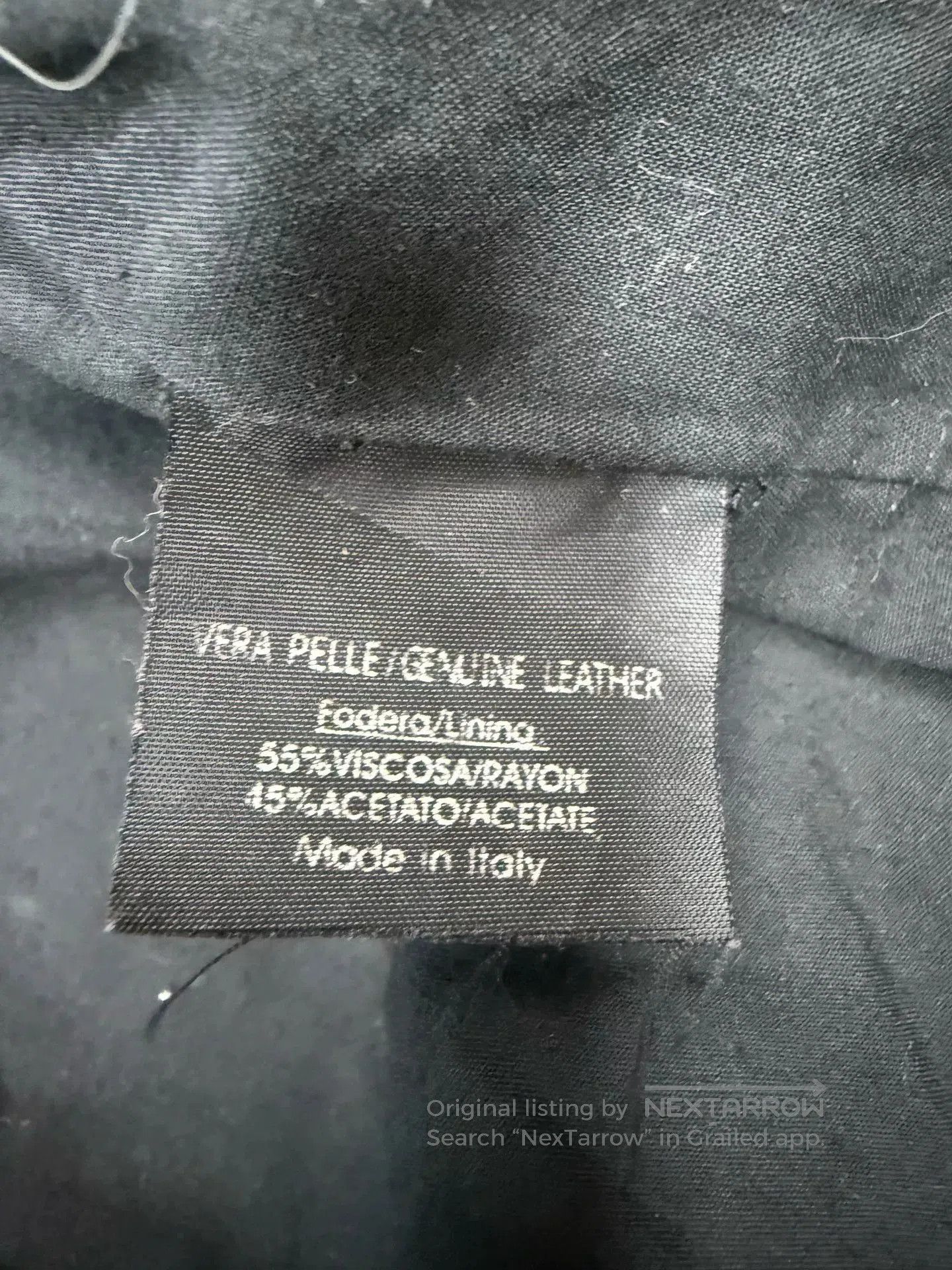 Neil Barrett Neil Barrett Men's Leather Jacket. Size US M / EU 48-50 / 2 - 9 Thumbnail