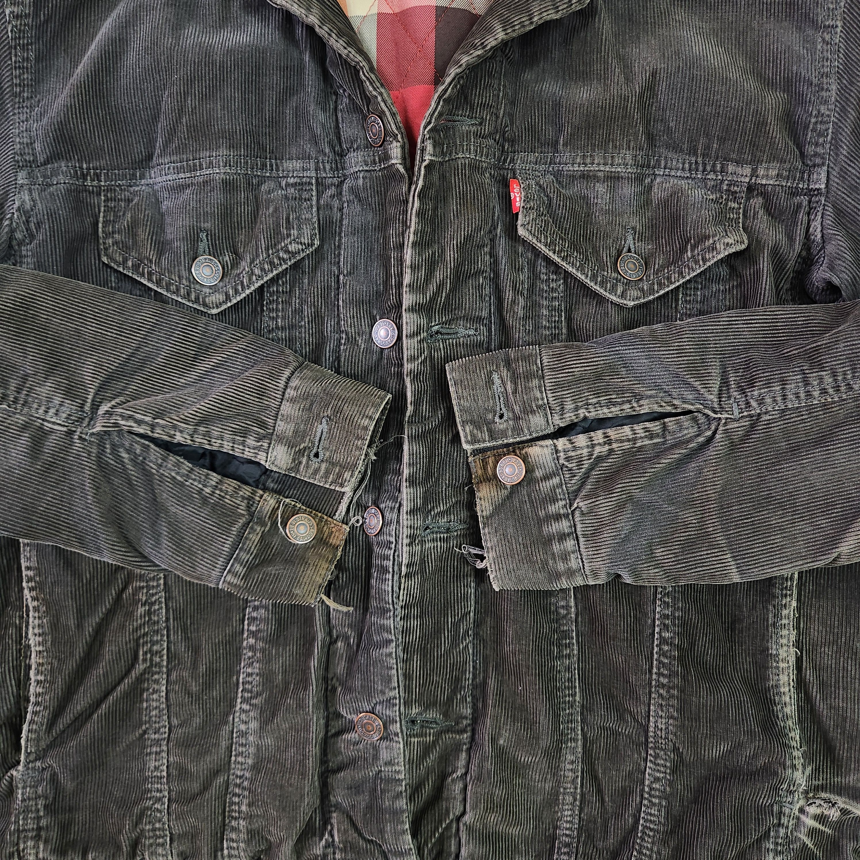 Levi's × Levi's Vintage Clothing Levis Trucker 70500 Blankets Jacket Size US L / EU 52-54 / 3 - 17 Thumbnail