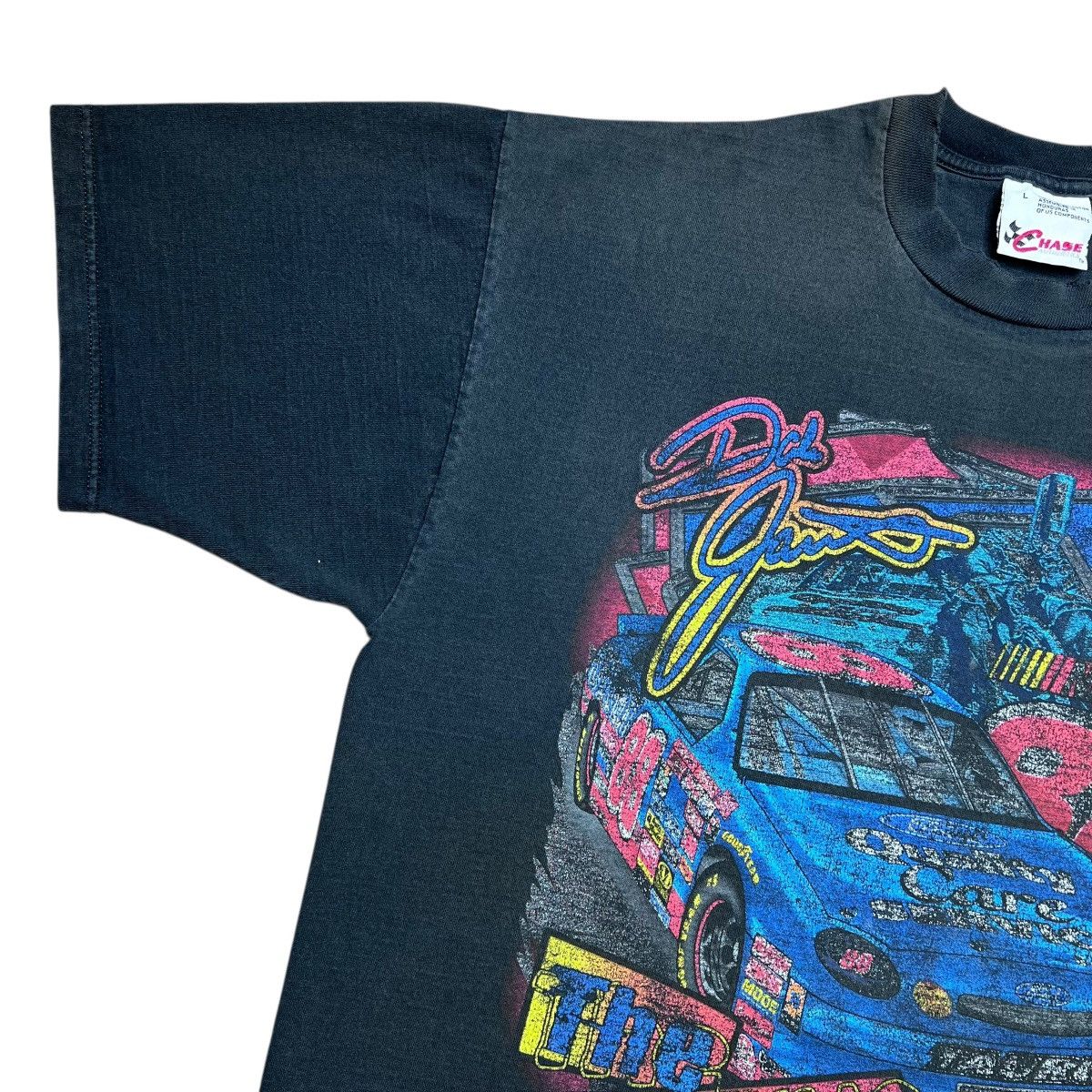 Chase Authentics × NASCAR × Vintage 1990s Nascar Dale Jarrett 88 The Winning Quality Graphic Tee Size US L / EU 52-54 / 3 - 5 Thumbnail