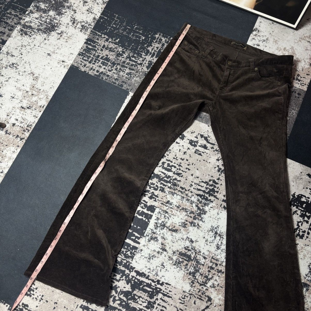 Other Oririn Bootcut Corduroy Material Pants Dark Brown Size US 32 / EU 48 - 13 Thumbnail