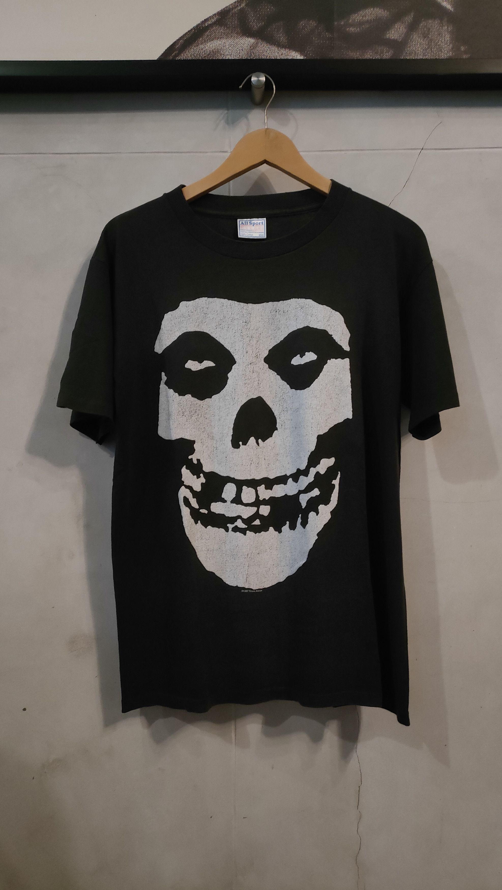 Band Tees × Vintage MISFITS VTG GRAPHIC BAND TEE Size US M / EU 48-50 / 2 - 4 Thumbnail
