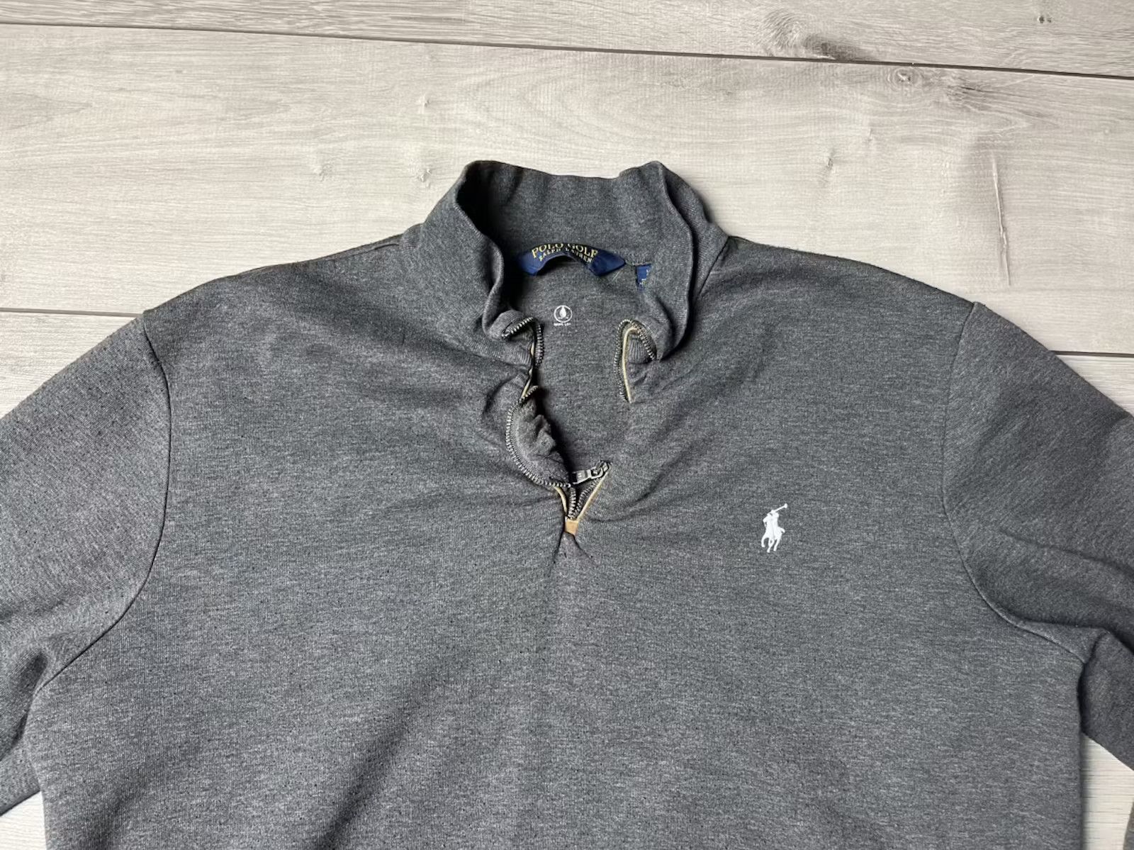 Polo Ralph Lauren Polo Ralph Lauren sweatshirt 1/4 zip jumper size Large Size US L / EU 52-54 / 3 - 2 Thumbnail