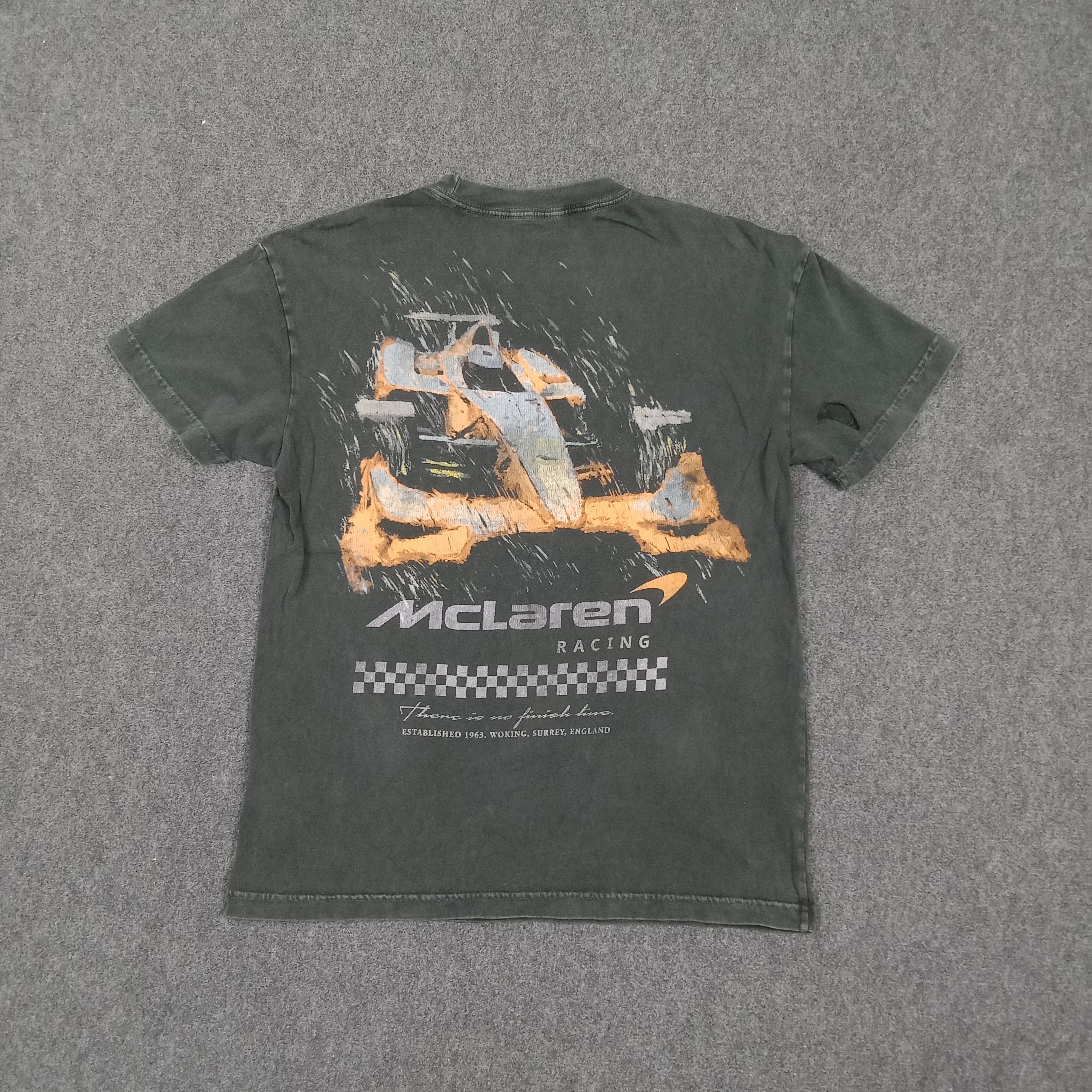 マルコム・マクラーレン Malcolm McLaren memorabilia Malcolm McLaren McLaren Formula 1 Racing Team Motorsports Tshirt
