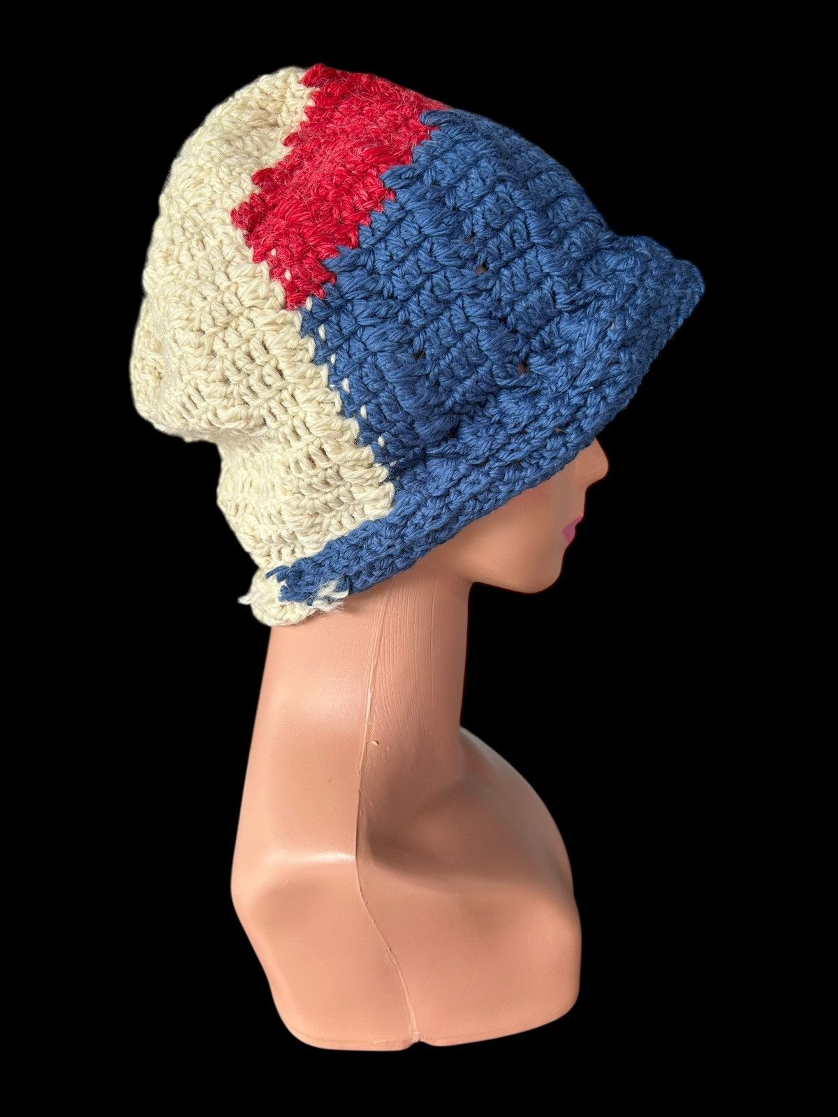 Kapital Crochet Knitted Handmade big Beanie Hats Size ONE SIZE - 5 Thumbnail