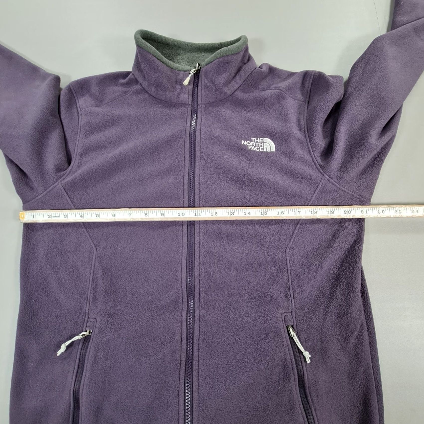 The North Face The North Face Men Jacket Purple Medium Fleece Full Zip Sweatshirt Size US M / EU 48-50 / 2 - 7 Thumbnail