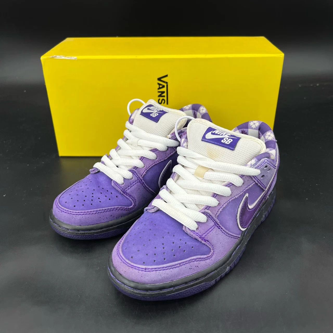 Nike Nike Dunk SB Purple Lobster 36 Worn 2-3x Stars Box Size US 5 / IT 35 - 1 Thumbnail
