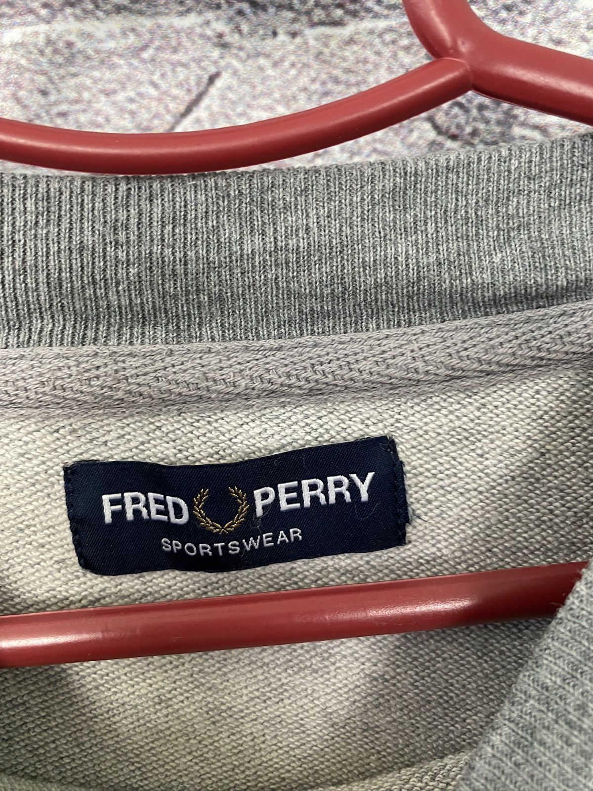Fred Perry Vintage sweatshirt Fred Perry big logo y2k sweater Size US S / EU 44-46 / 1 - 5 Thumbnail