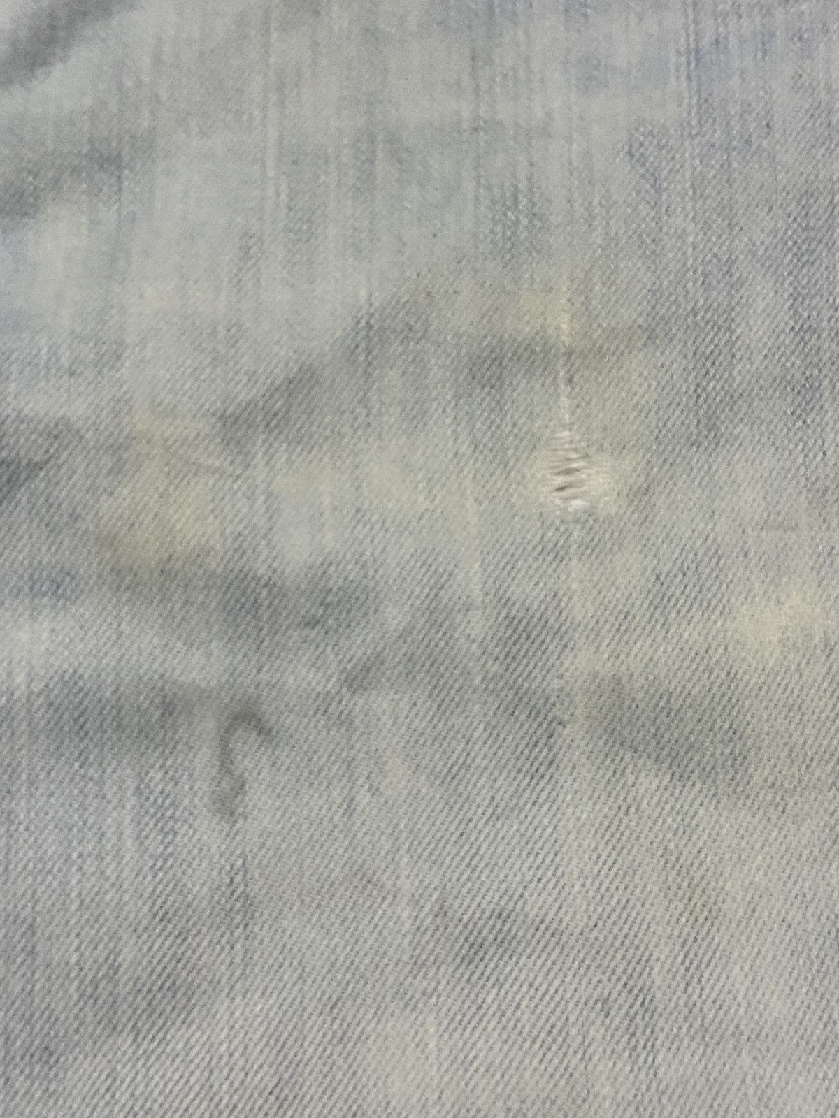 Uniqlo Vintage Japanese Brand uniqlo Faded Wash Distressed Jeans Size US 31 - 11 Thumbnail