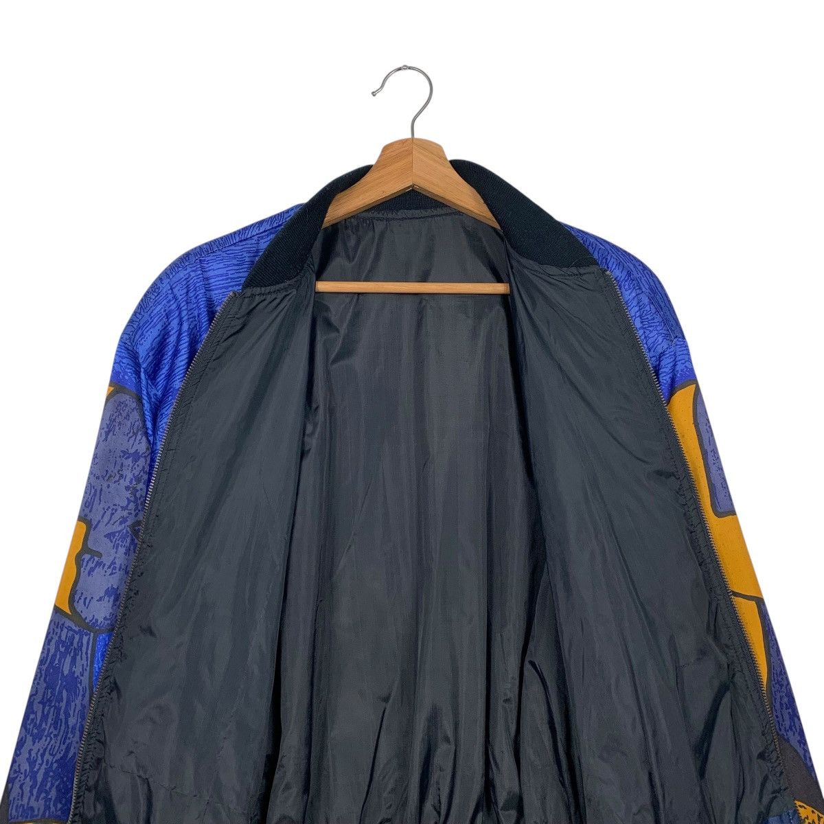 Japanese Brand Nice Design Picasso Full Print Satin Bomber Jacket Size US M / EU 48-50 / 2 - 12 Thumbnail