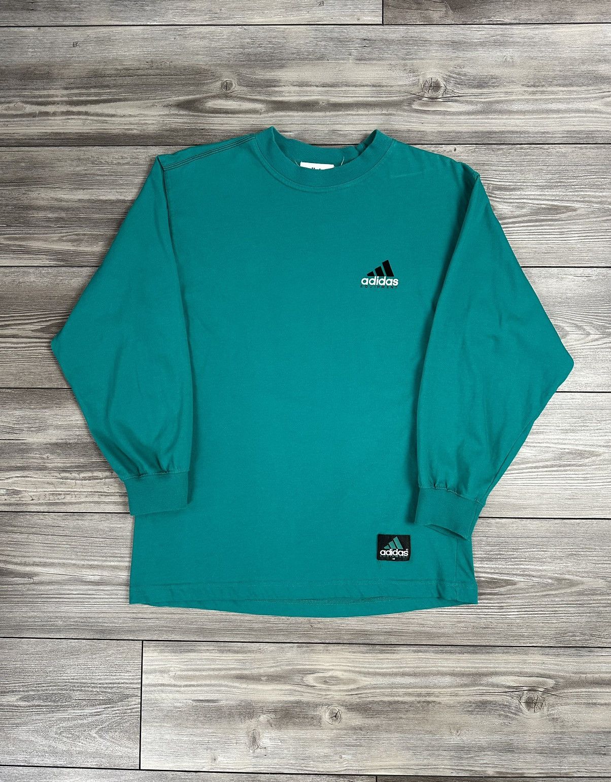 Adidas Vintage 90’s Adidas Equipment Longsleeve Size US L / EU 52-54 / 3 - 1 Thumbnail