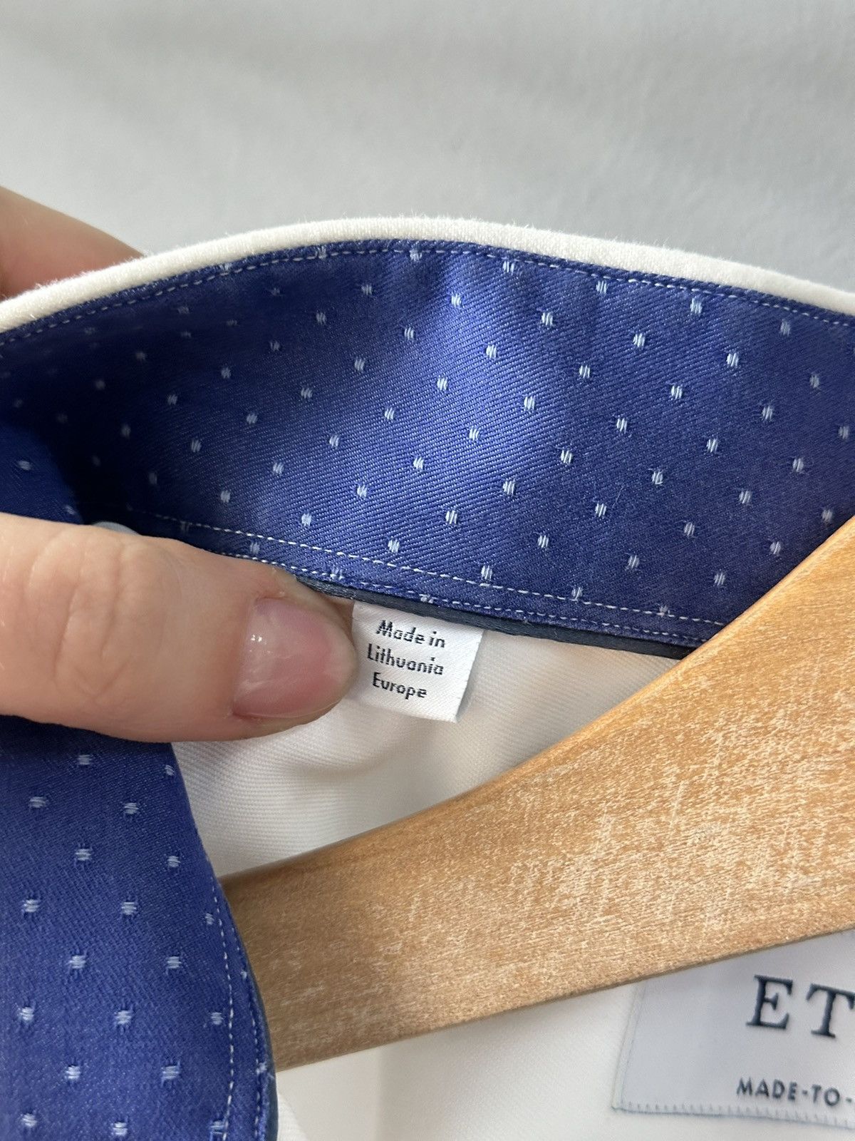 Eton Vintage Mens Classic Eton Shirt Casual Luxury Size US M / EU 48-50 / 2 - 8 Thumbnail