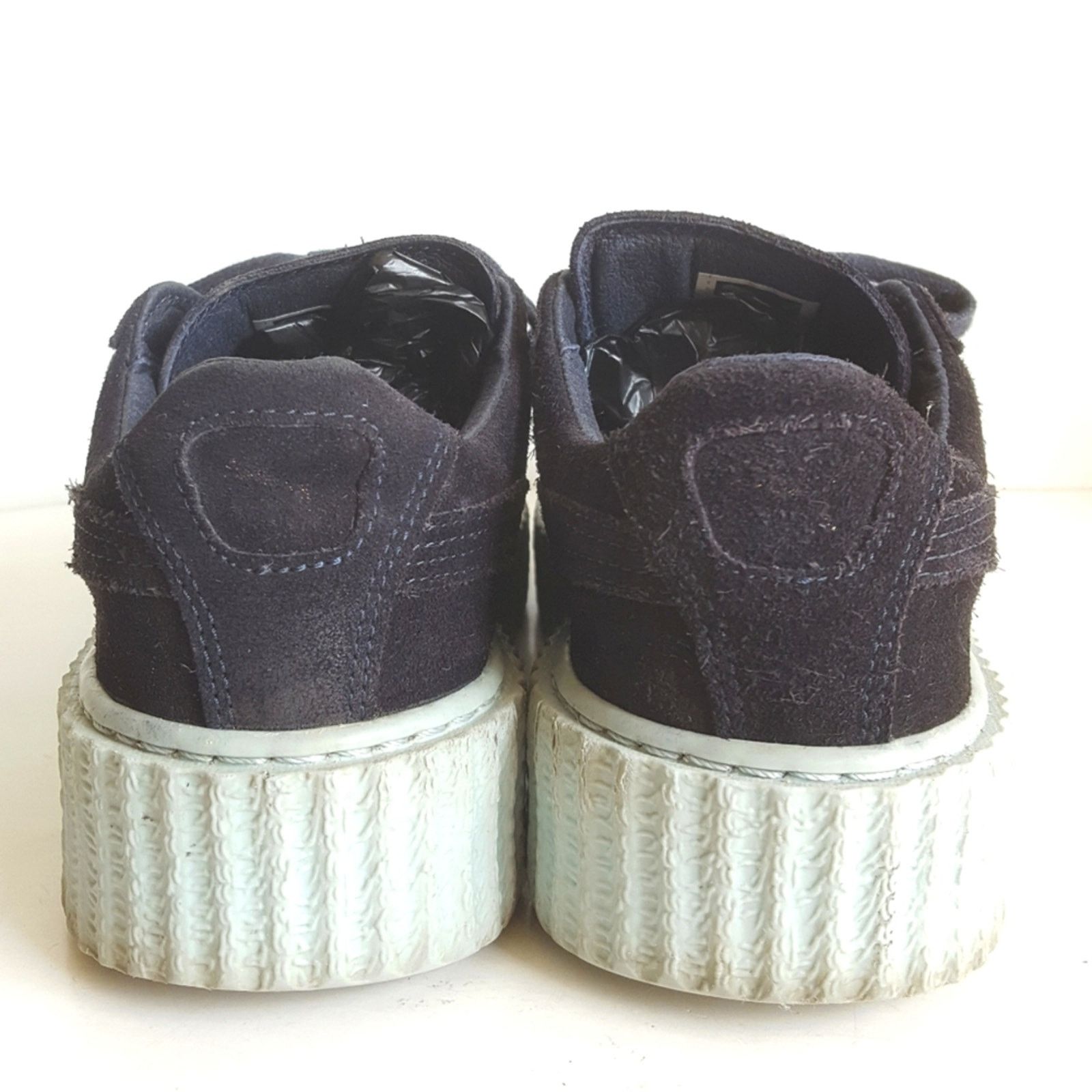 Puma PUMA Suede Creepers x Rihanna Peacoat Cool Blue Sneaker Shoe Size US 7 / IT 37 - 7 Thumbnail
