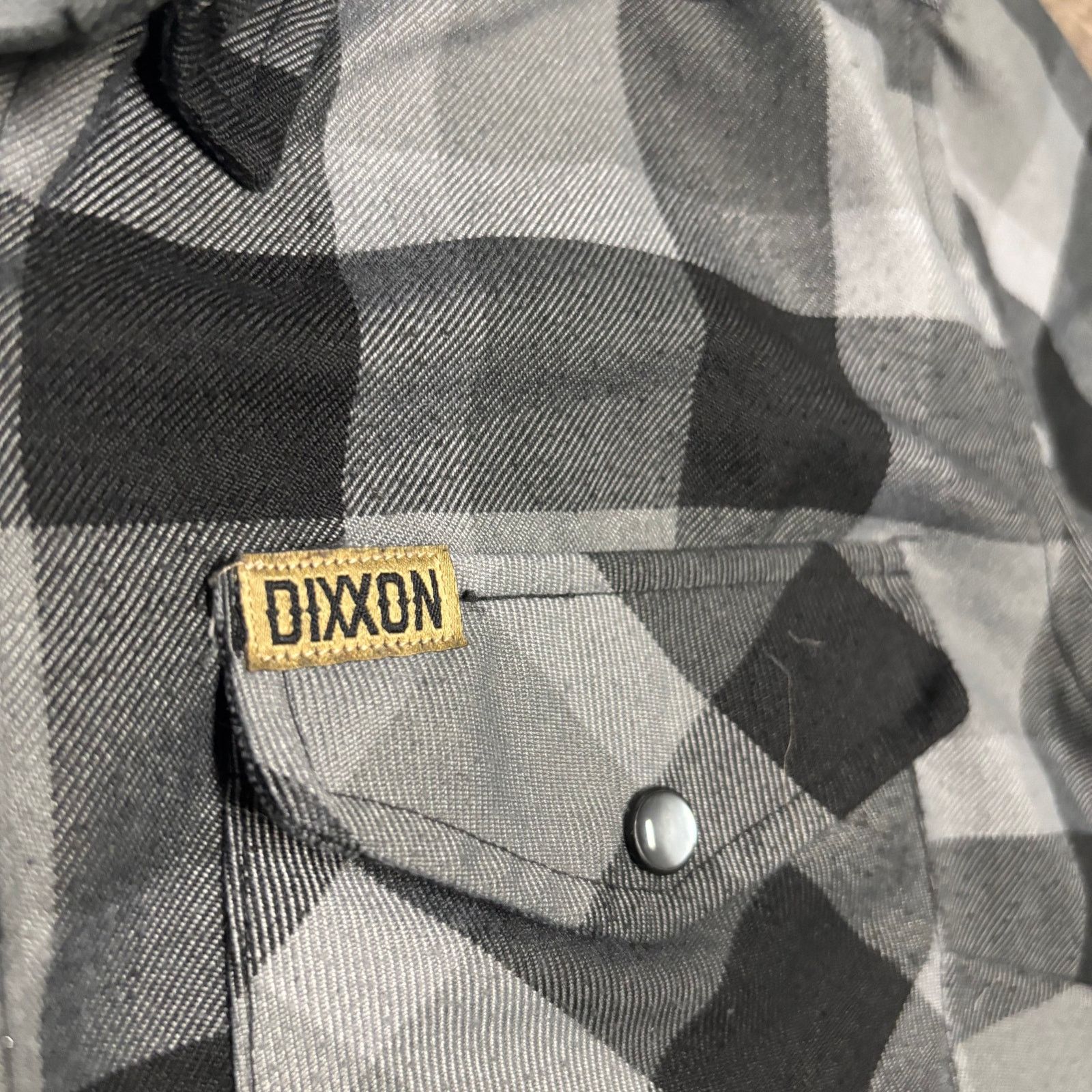Dixxon Dixxon Flannel Co. 1911 Flannel Button Shirt Sz S Women Gray Size S / US 4 / IT 40 - 2 Thumbnail