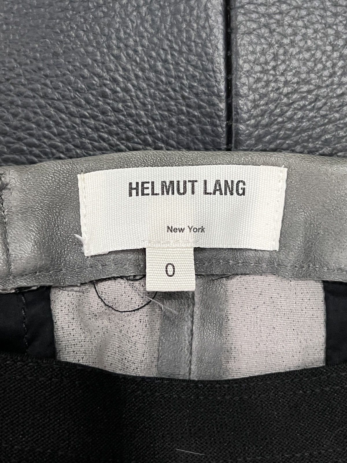 Helmut Lang Helmut Lang Stretch Lambskin Leather Pants Size US 28 / EU 44 - 9 Thumbnail