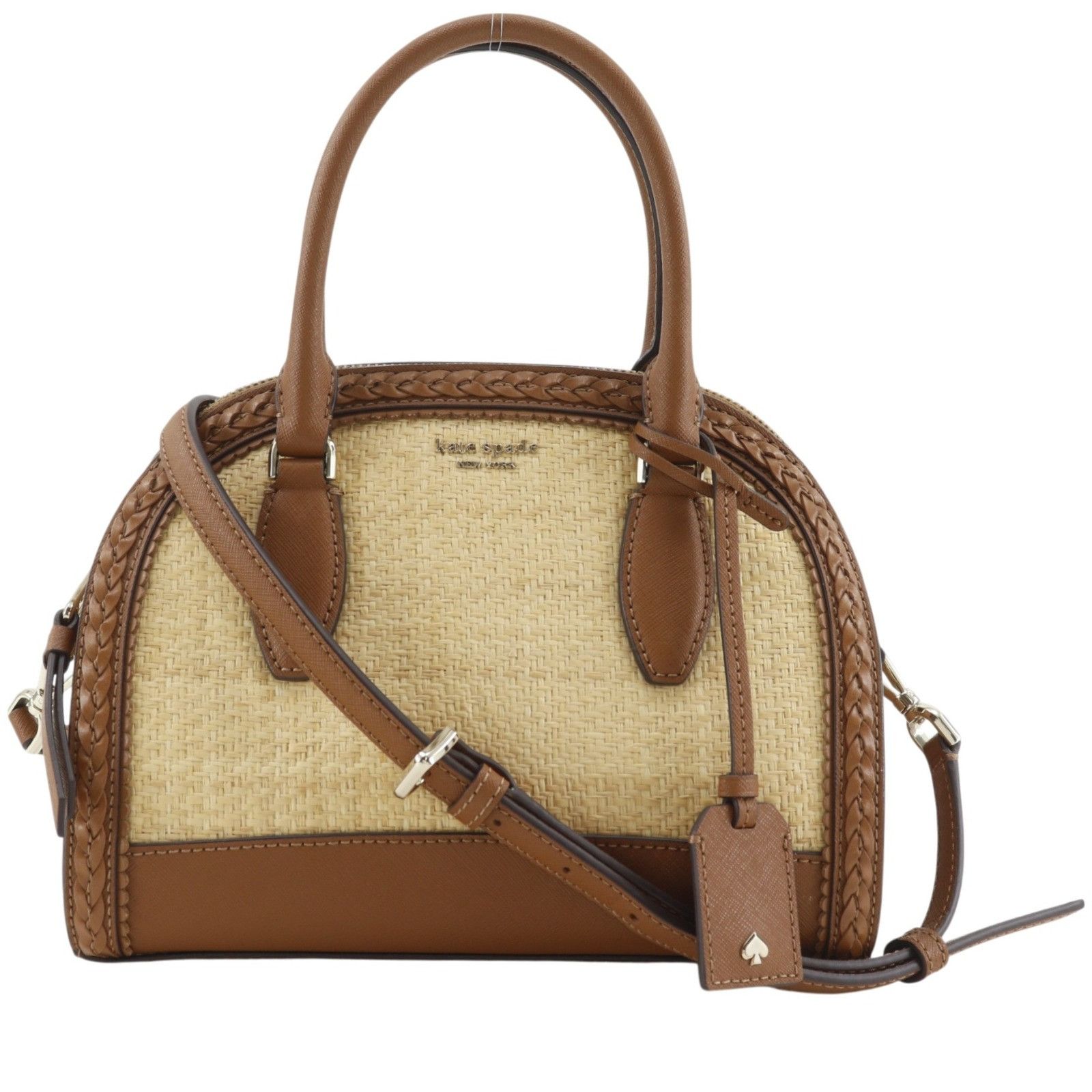 Kate Spade Kate Spade Kate Spade Raylee Straw Leather 2way Bag Leather Handbag DUTY FREE for USA Size ONE SIZE - 1 Thumbnail