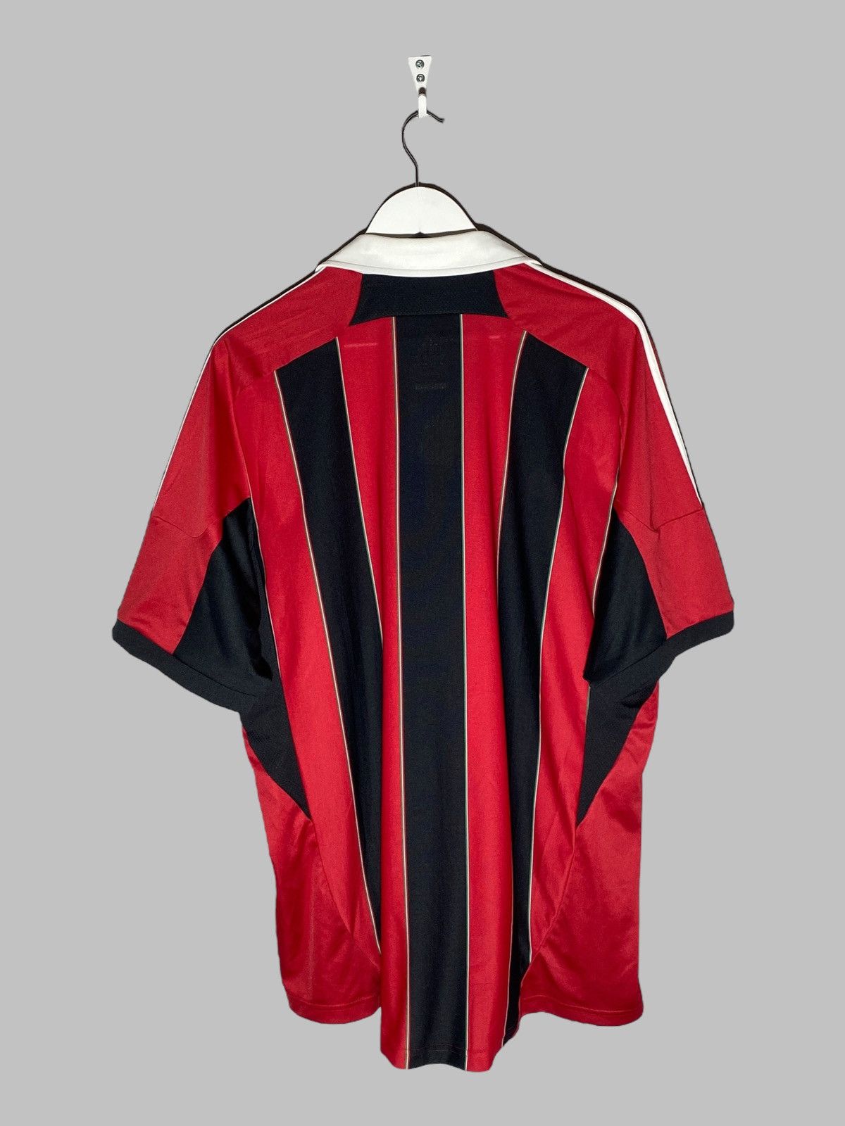 Adidas Adidas AC Milan 2012/13 Home Football Shirt Fly Emirates Size US XXL / EU 58 / 5 - 2 Thumbnail